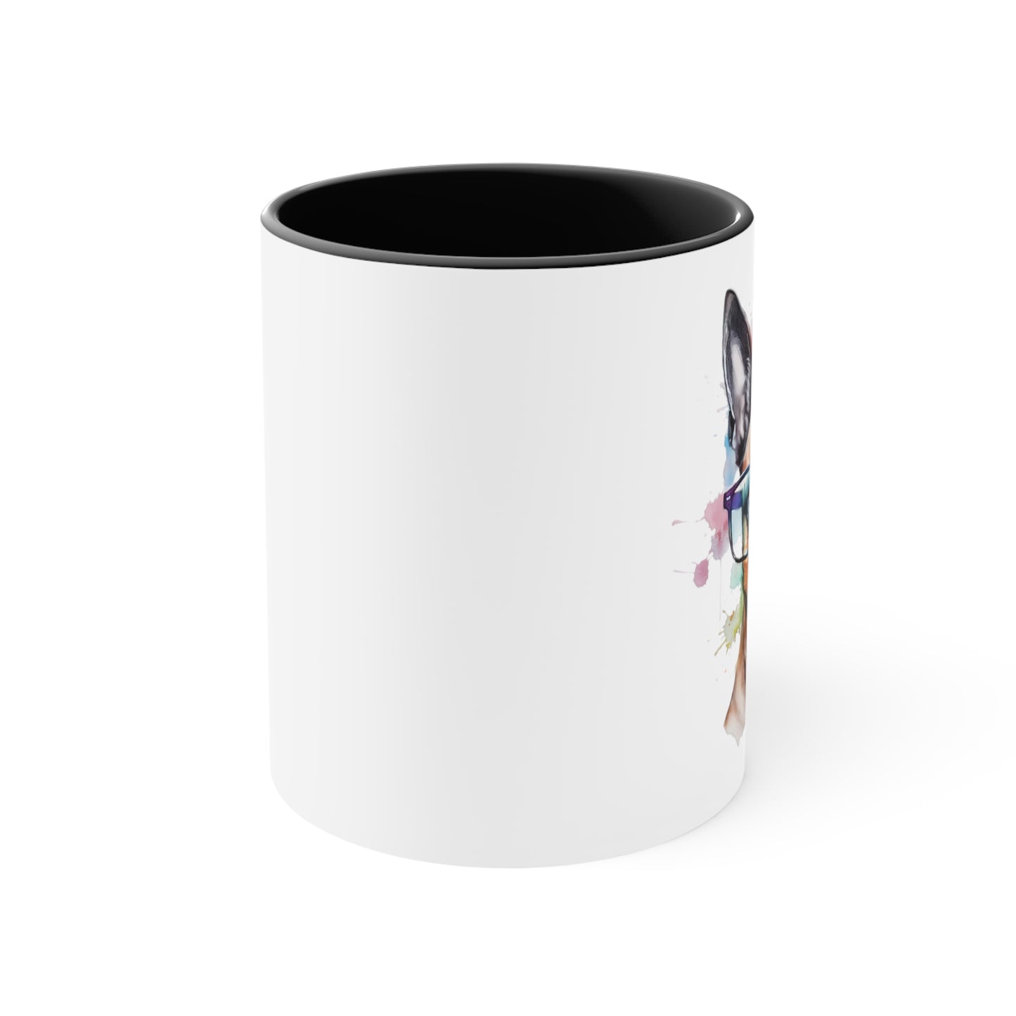 Belgium Malinois 5 Accent Mugs