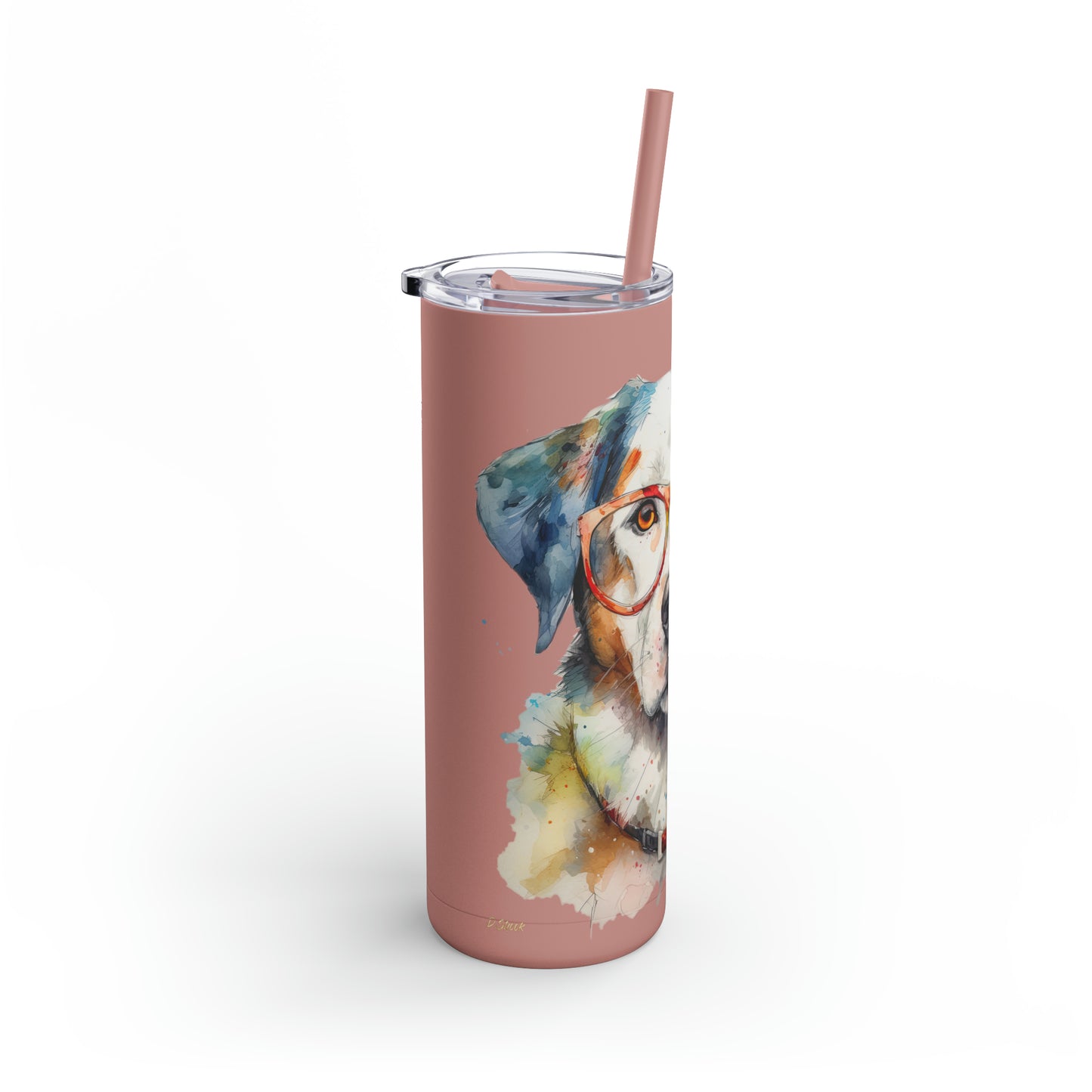 Greater Swiss Mountain Dog 4 Maars Maker Skinny Matte Tumbler, 20oz
