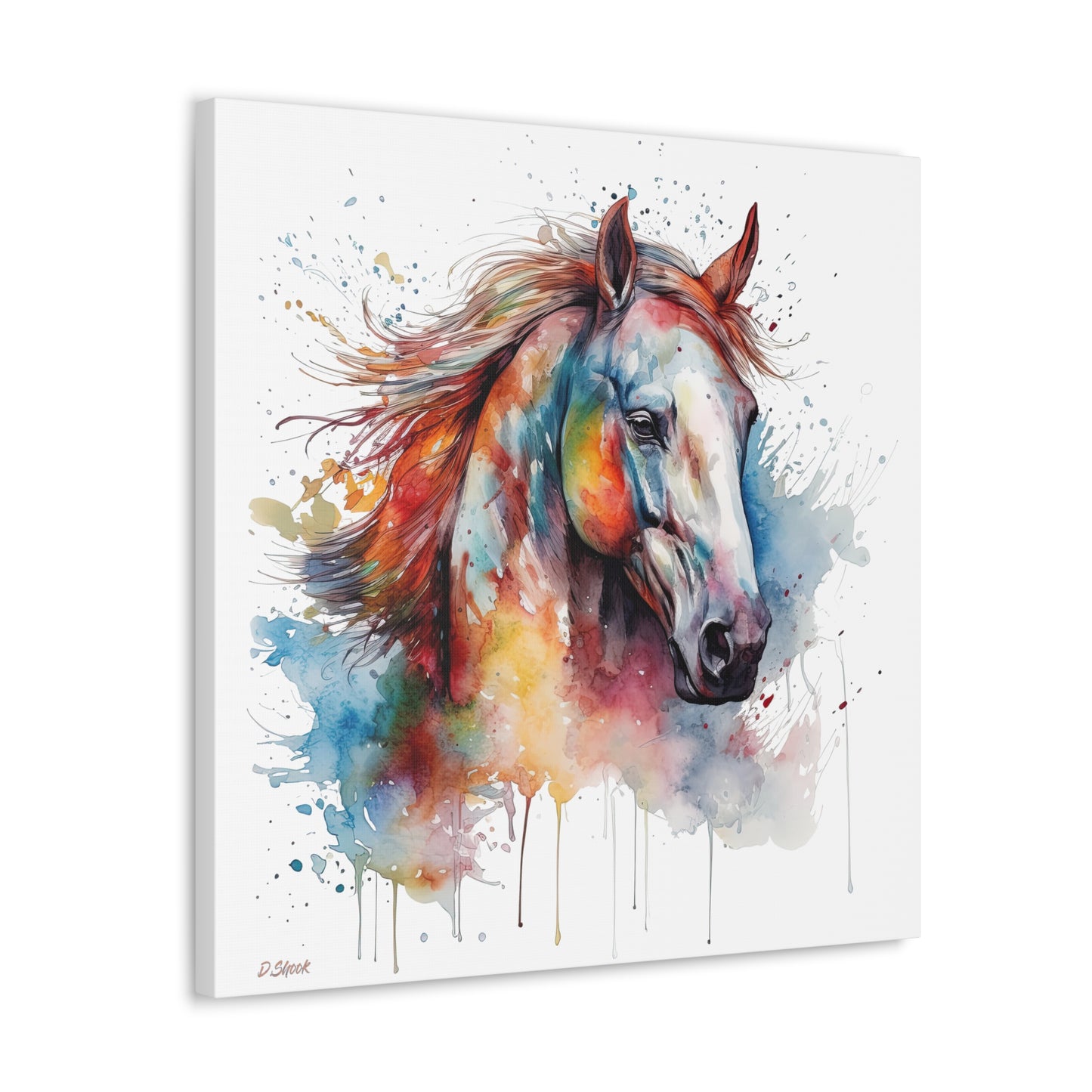 Horse Rescue 12 Canvas Gallery Wraps