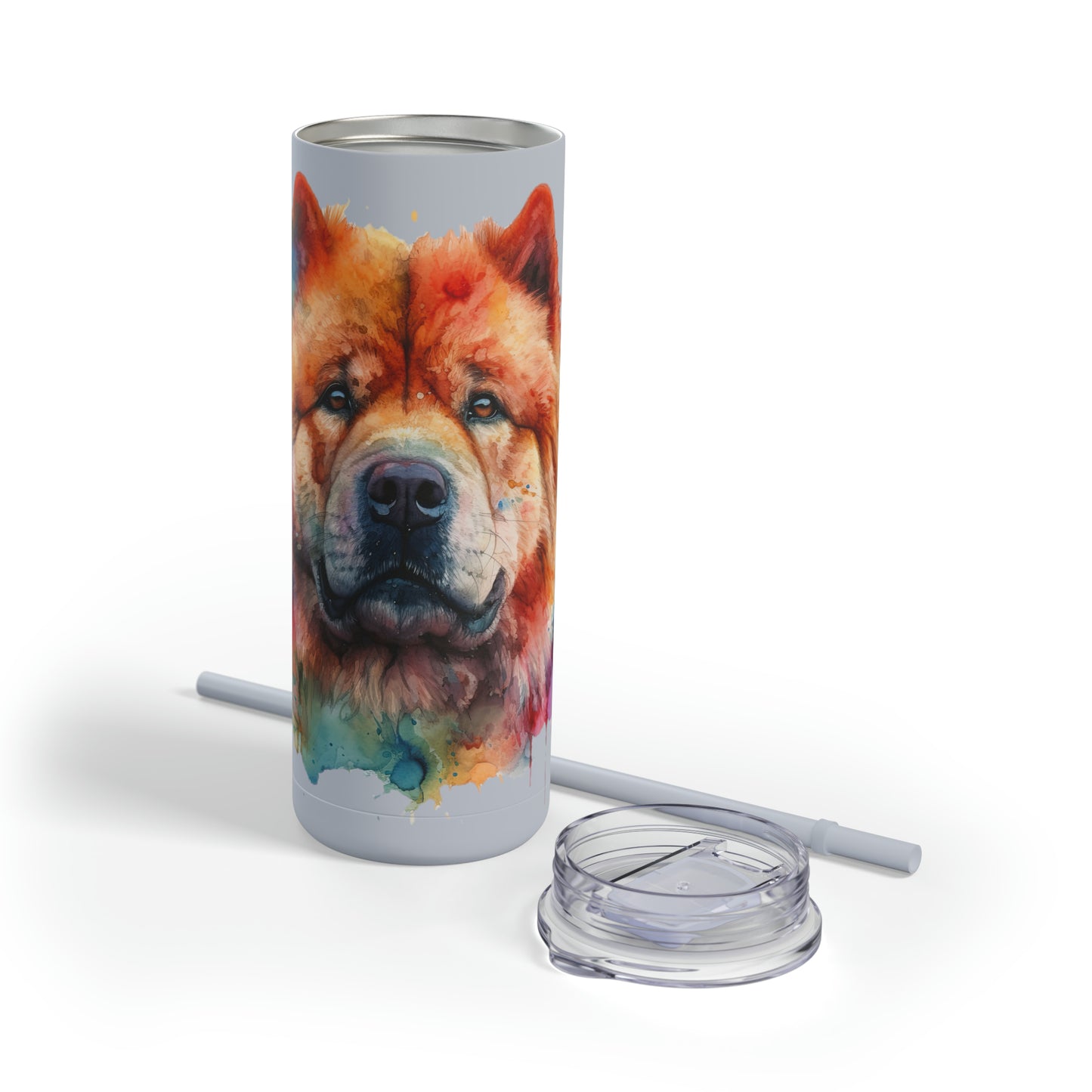 Chow Chow 2 Maars Maker Skinny Matte Tumbler, 20oz