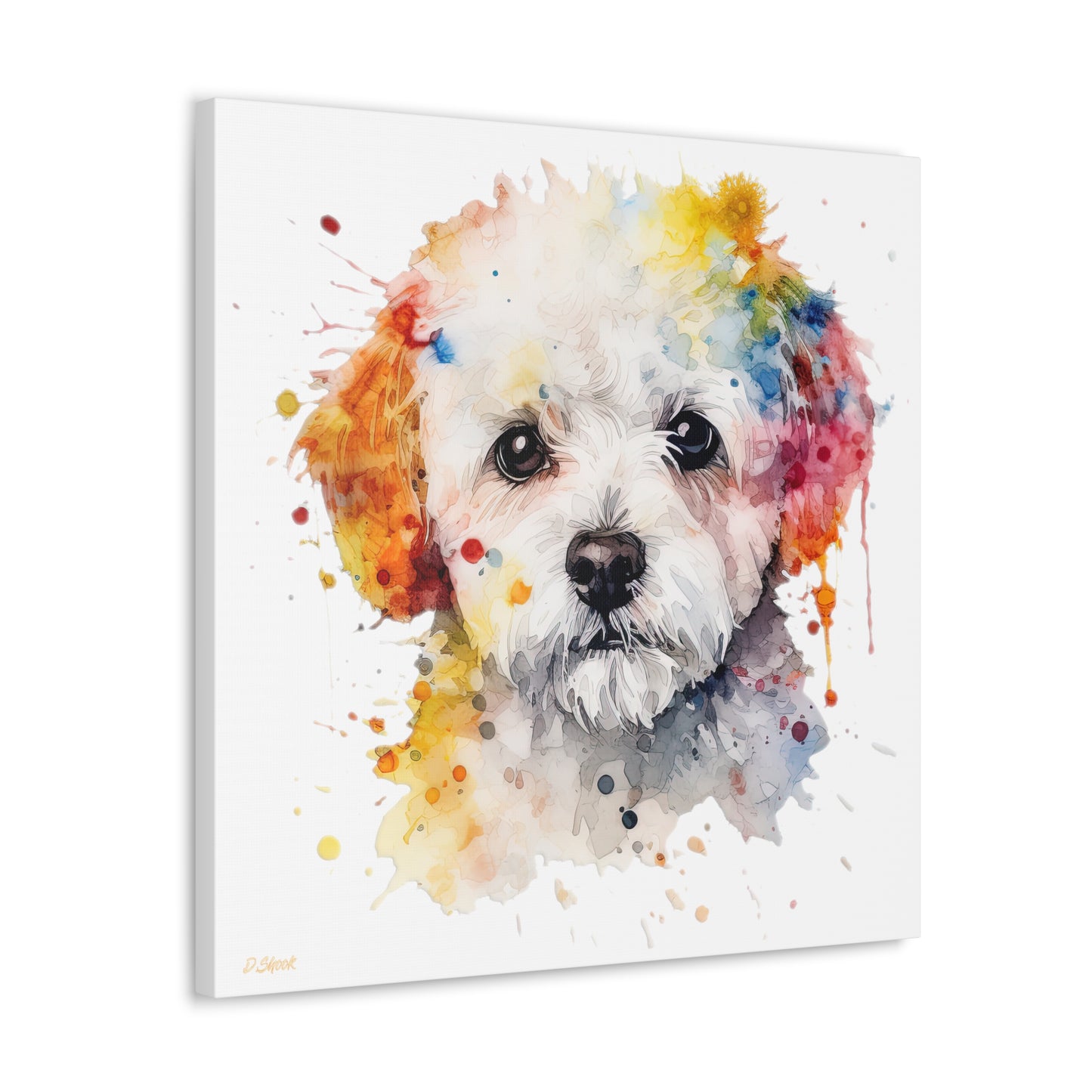 Bichon Frise 2 Canvas Gallery Wraps