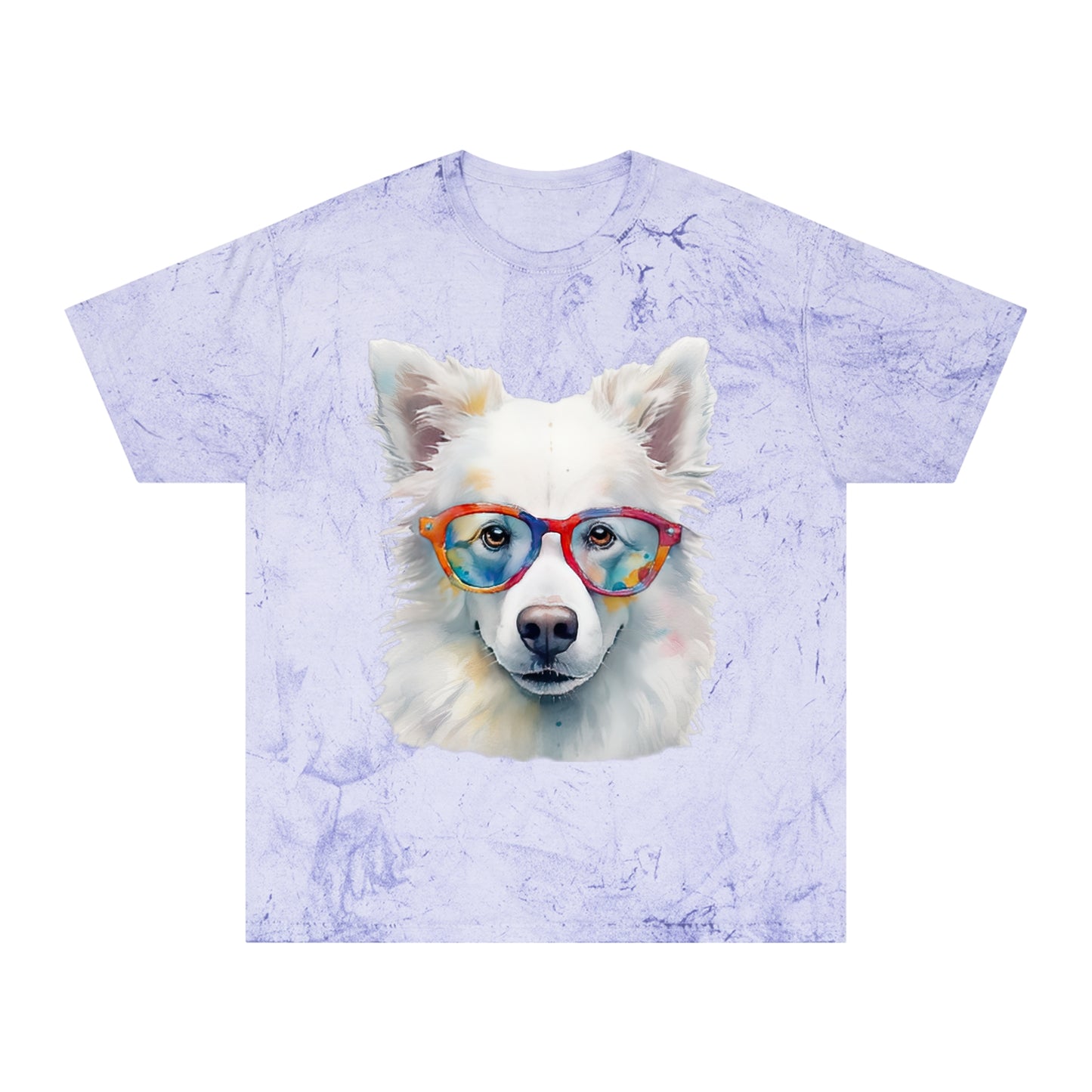 American Eskimo Dog 5 Unisex Color Blast T-Shirt