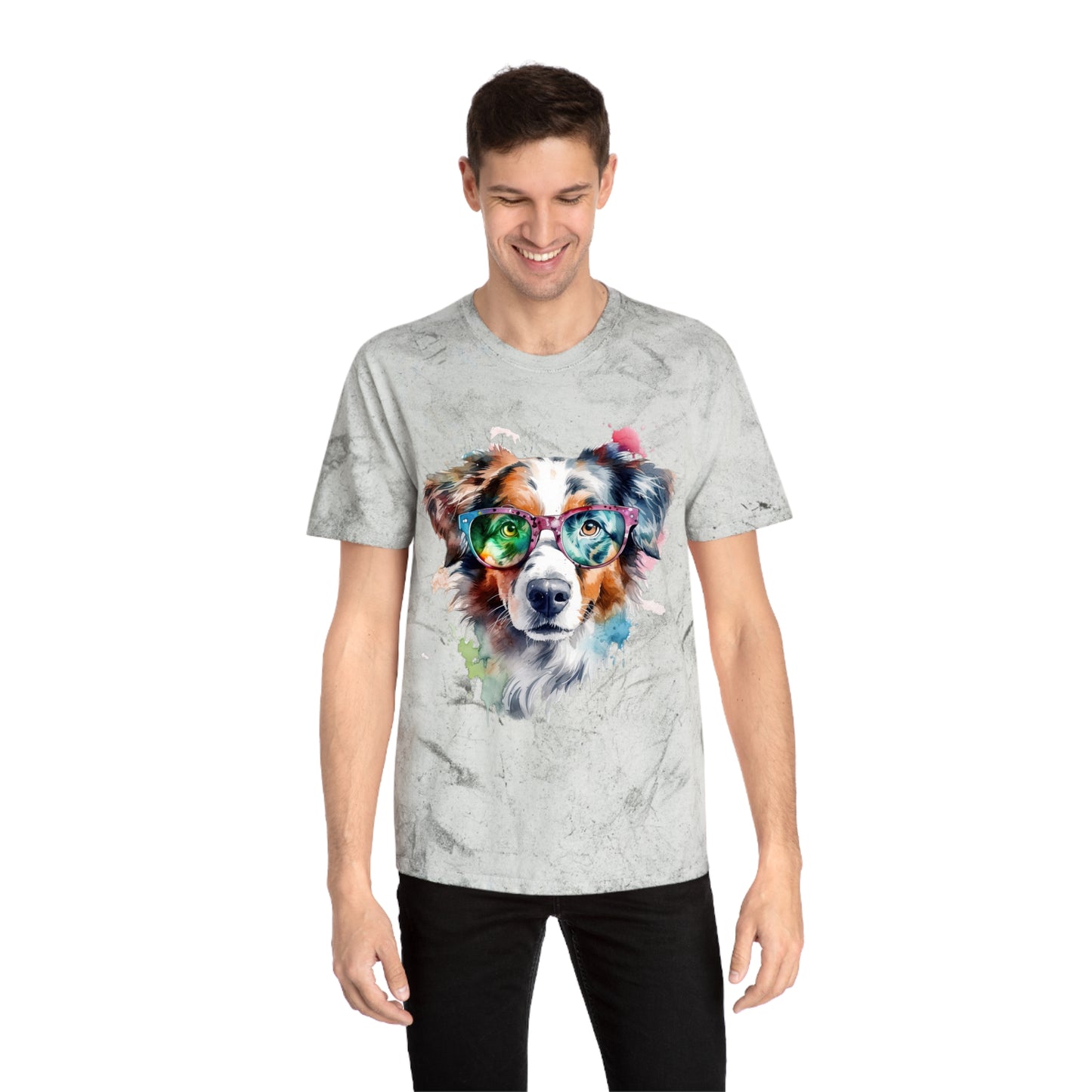 Australian Shepherd 5 Unisex Color Blast T-Shirt