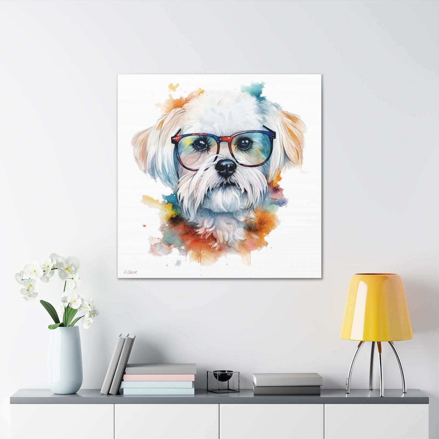 Maltese Dog 5 Canvas Gallery Wraps