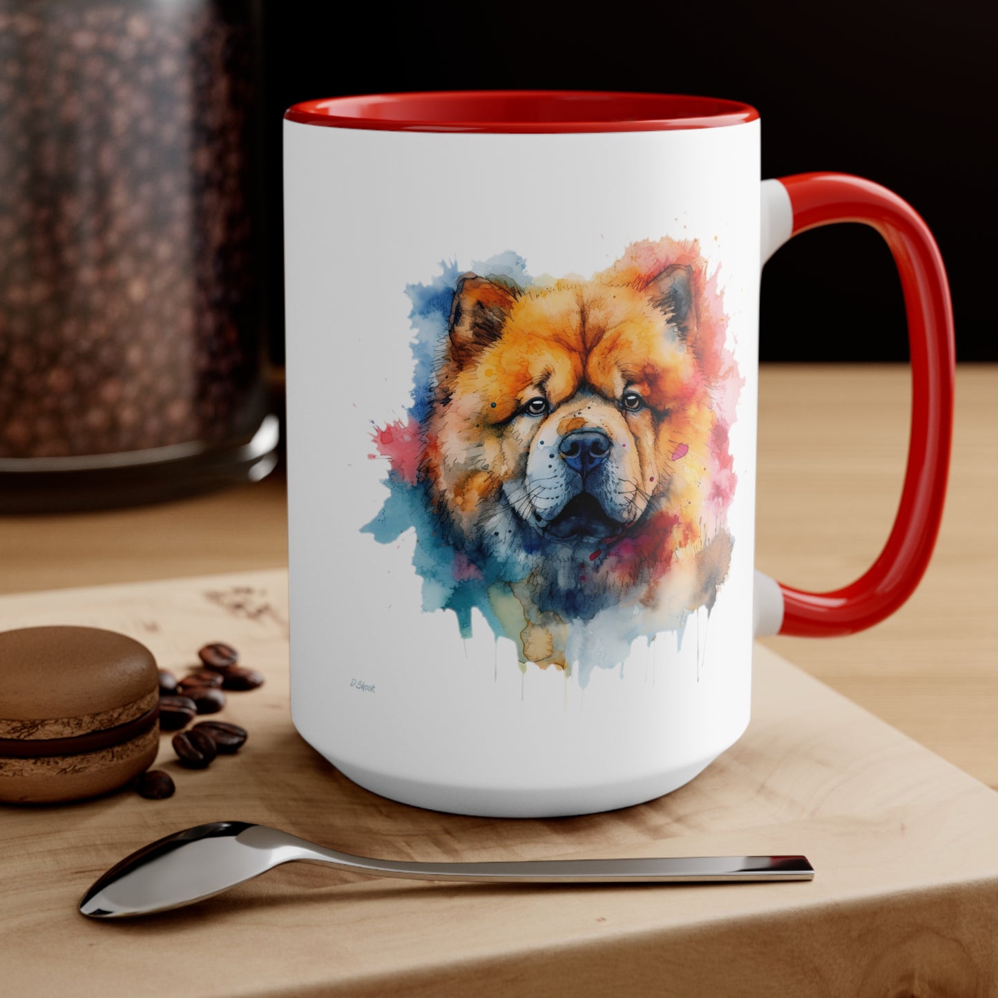 Chow Chow 1 Accent Mugs