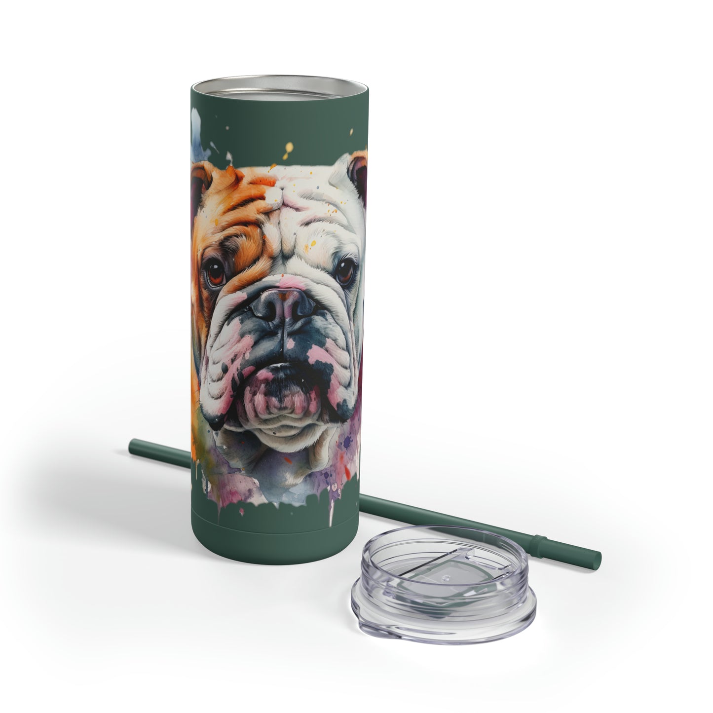 Bulldog 1 Maars Maker Skinny Matte Tumbler, 20oz