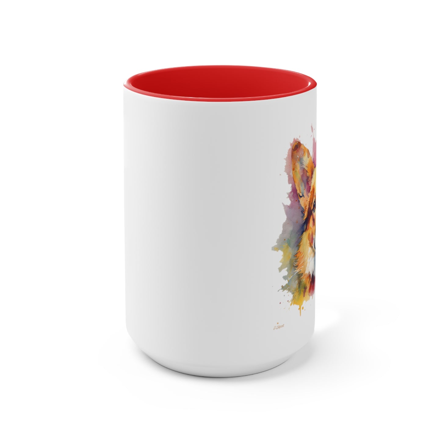 Pembroke Welsh Corgi 1 Accent Mugs