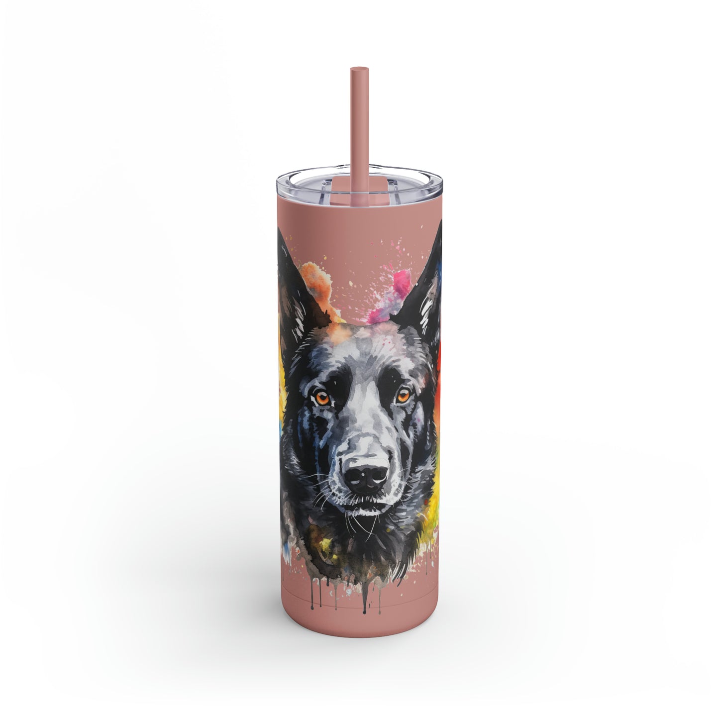 German Sheppard 21 Maars Maker Skinny Matte Tumbler, 20oz
