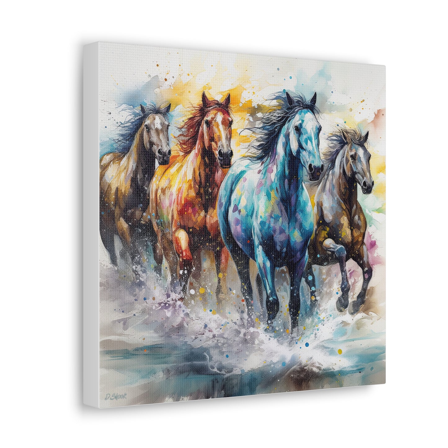 Horse Rescue 15 Canvas Gallery Wraps