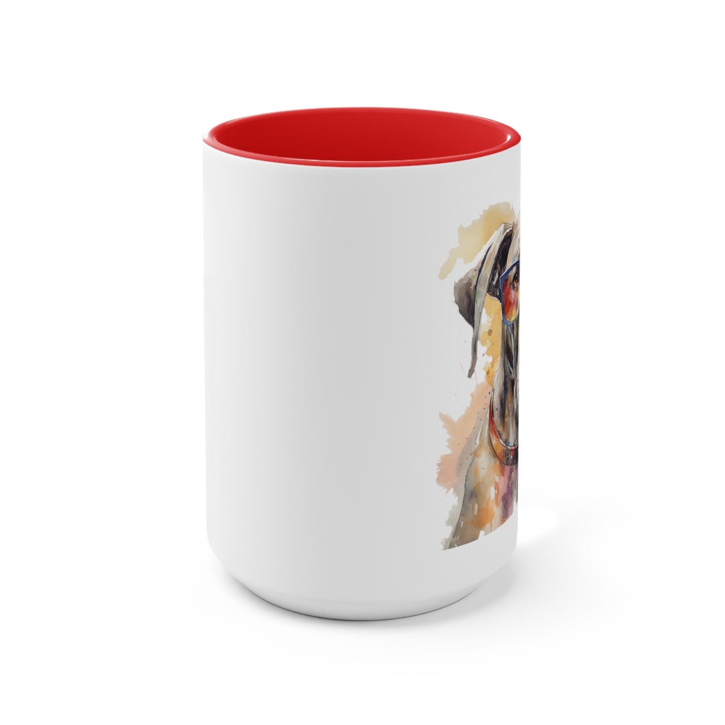 Great Dane 4 Accent Mugs