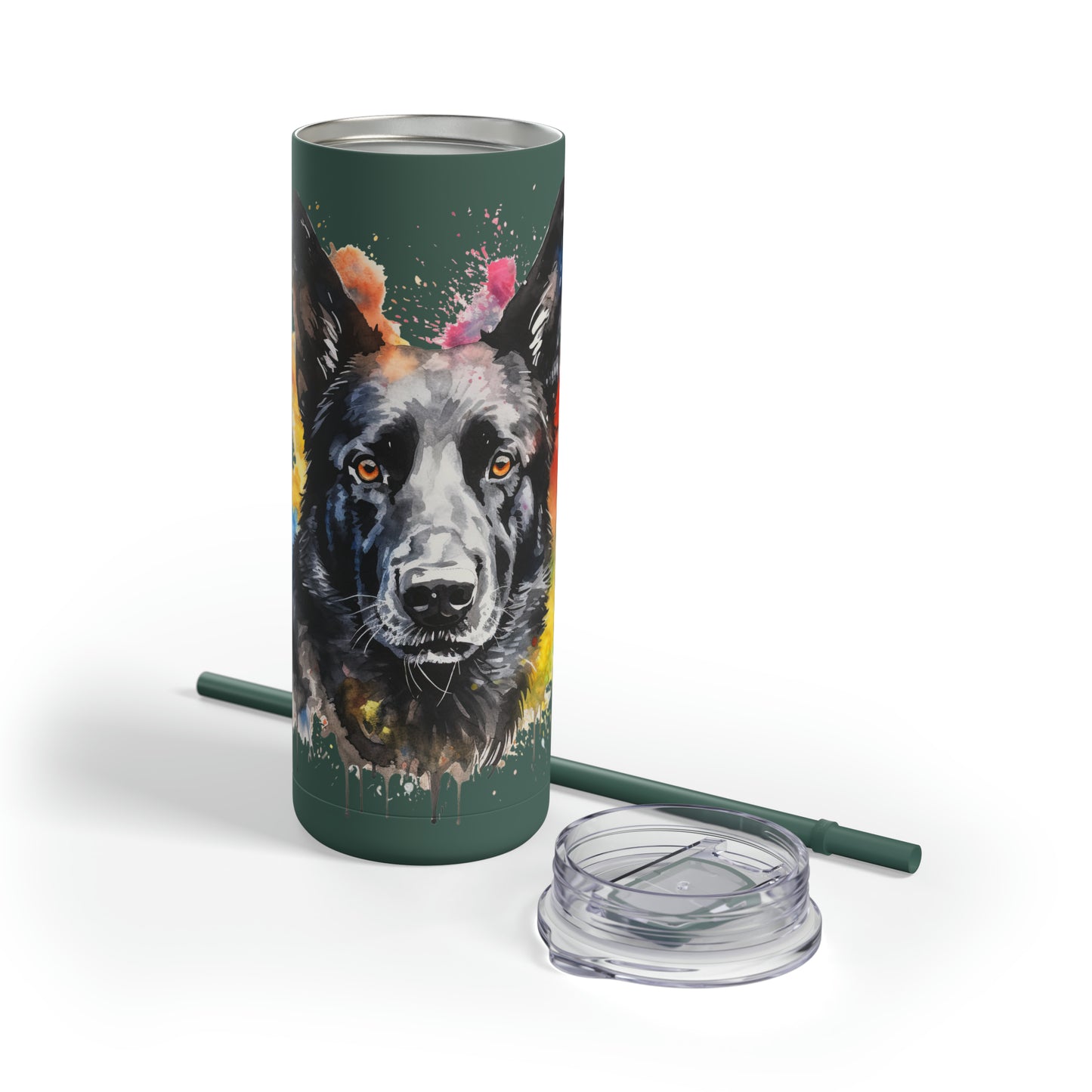 German Sheppard 21 Maars Maker Skinny Matte Tumbler, 20oz