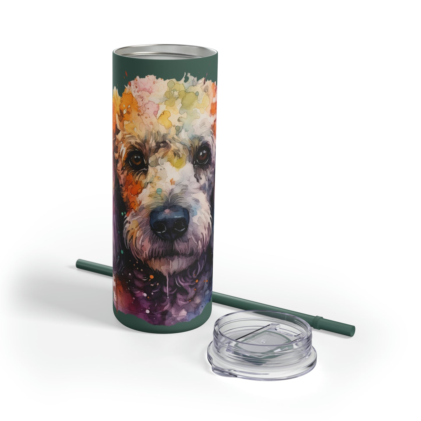 Poodle 1 Maars Maker Skinny Matte Tumbler, 20oz