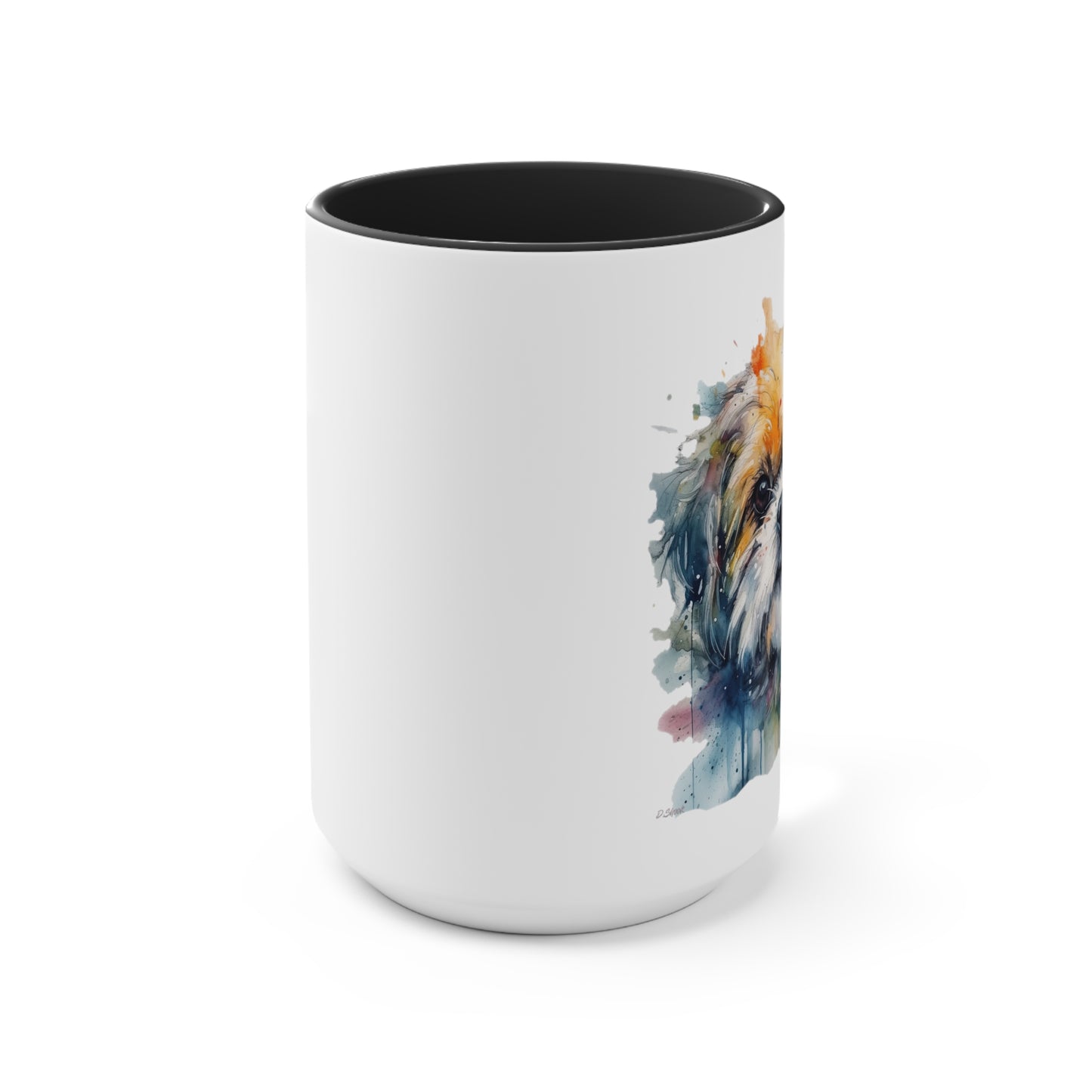 Shih Tzu 3 Accent Mugs