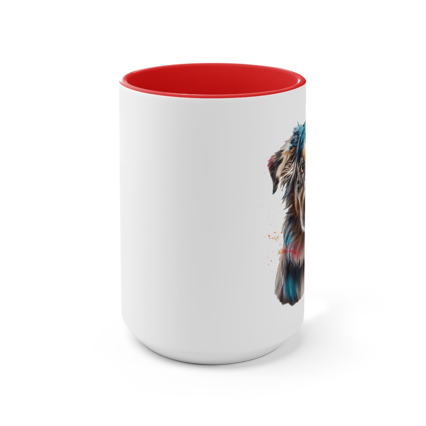 Australian Shepherd 3 Accent Mugs