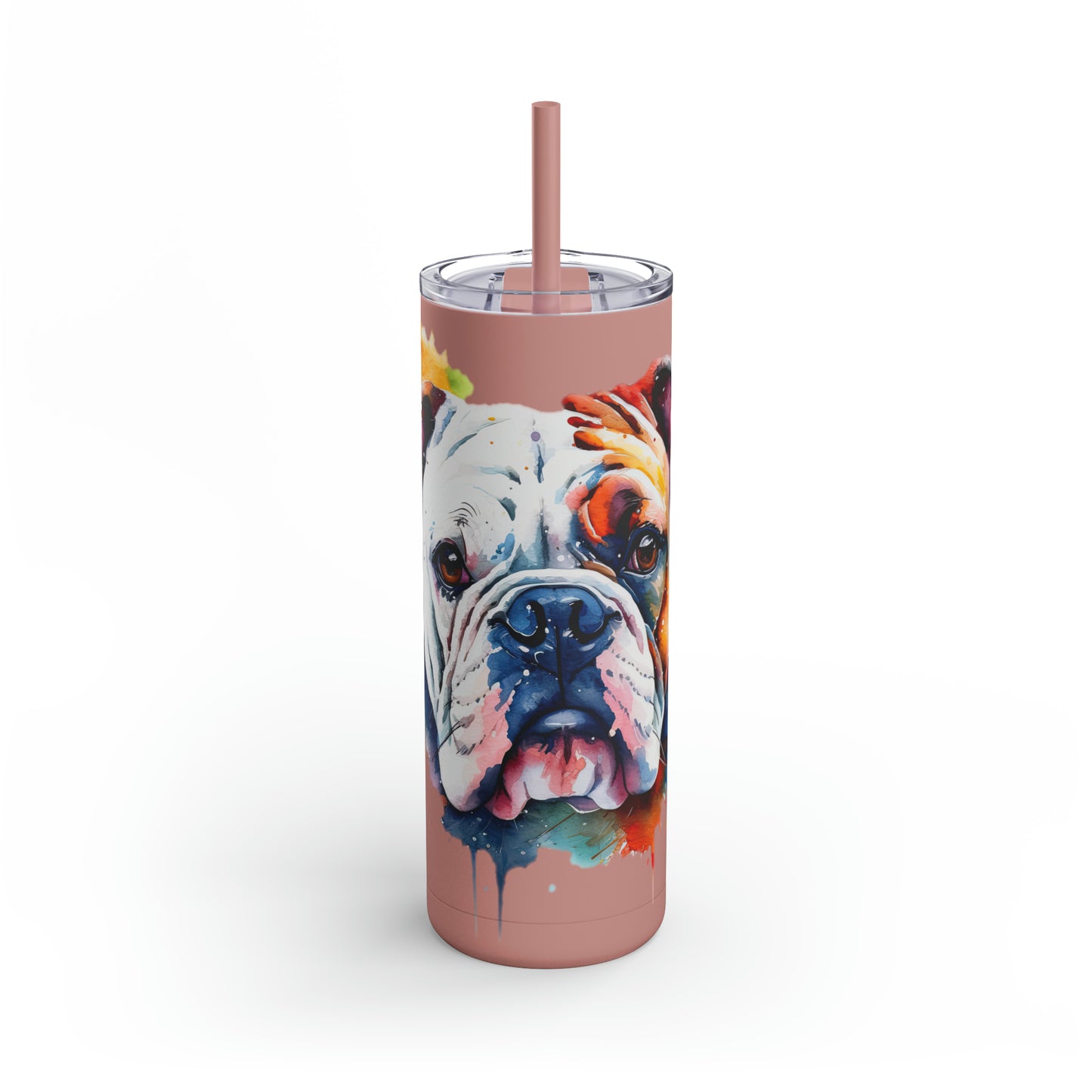 Bulldog 4 Maars Maker Skinny Matte Tumbler, 20oz