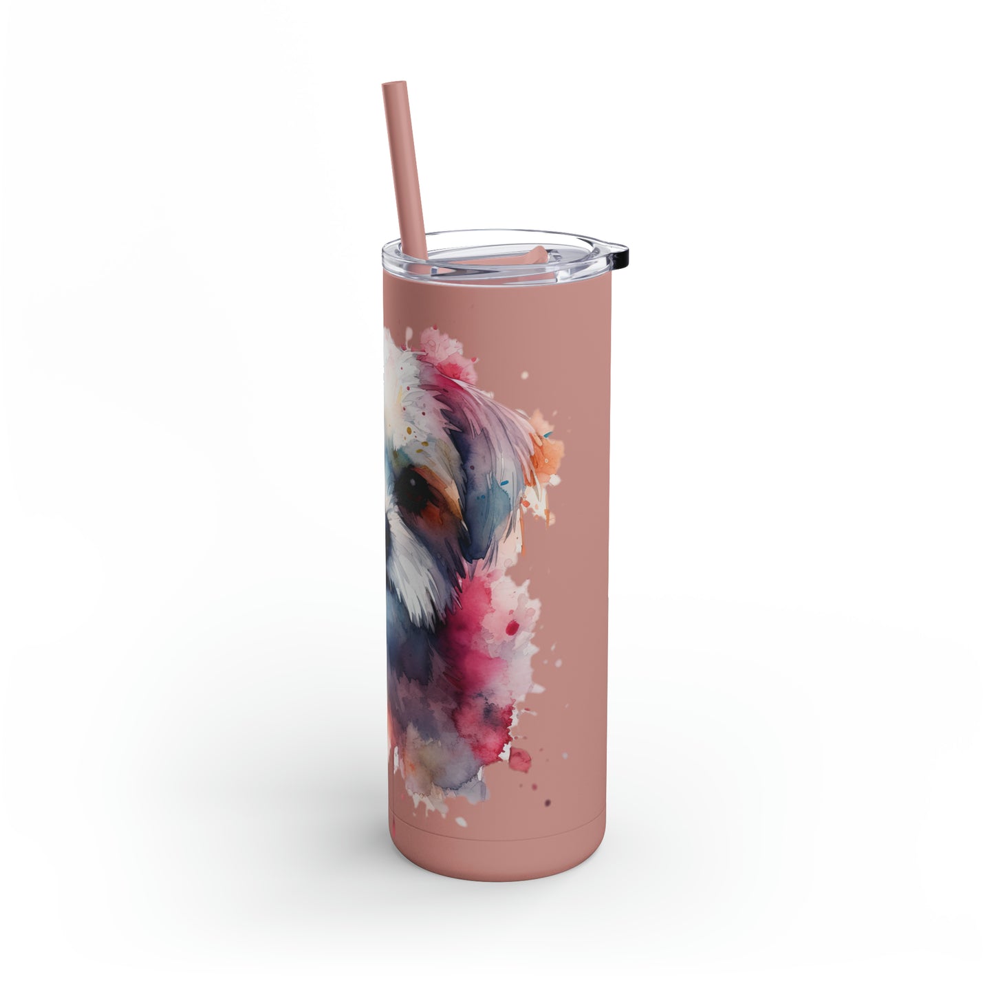 Maltese Dog 1 Maars Maker Skinny Matte Tumbler, 20oz