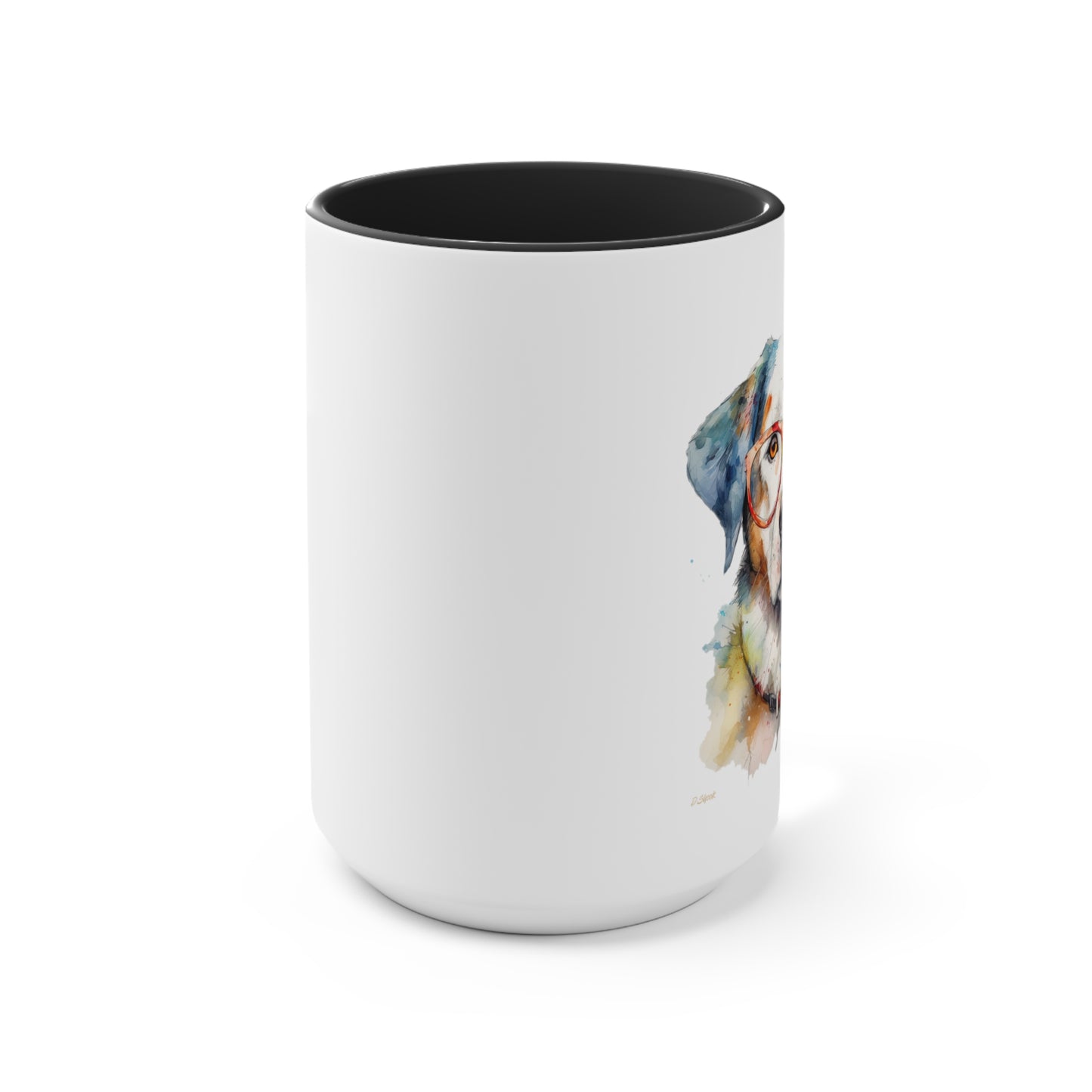 Greater Swiss Mountain Dog 4 Accent Mugs