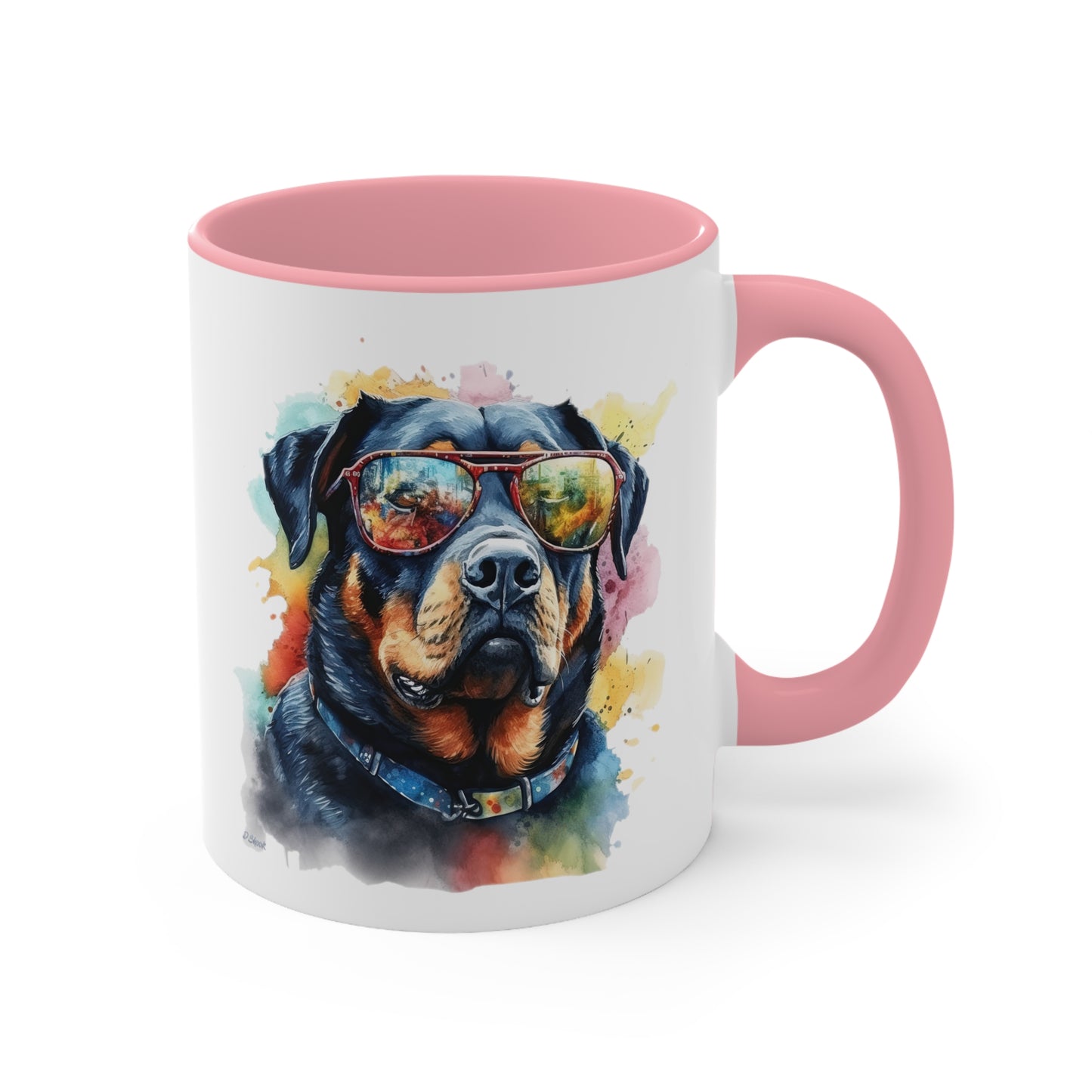 Rottweiler 6 Accent Mugs