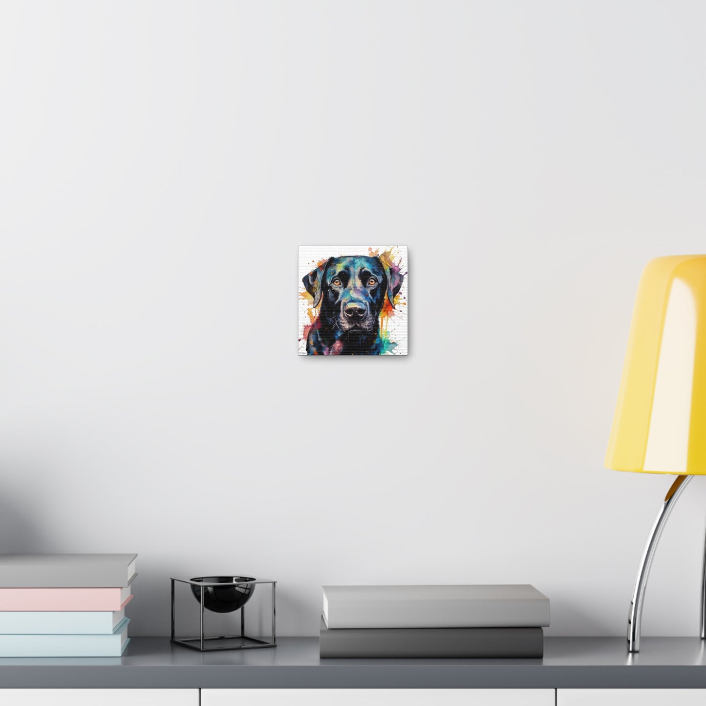 Black Lab 1 Canvas Gallery Wraps