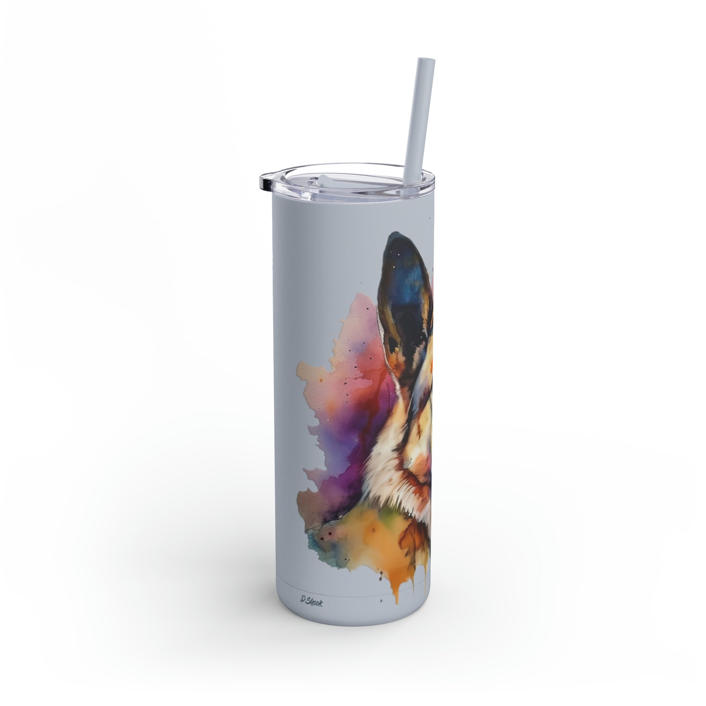 German Sheppard 3B Maars Maker Skinny Matte Tumbler, 20oz