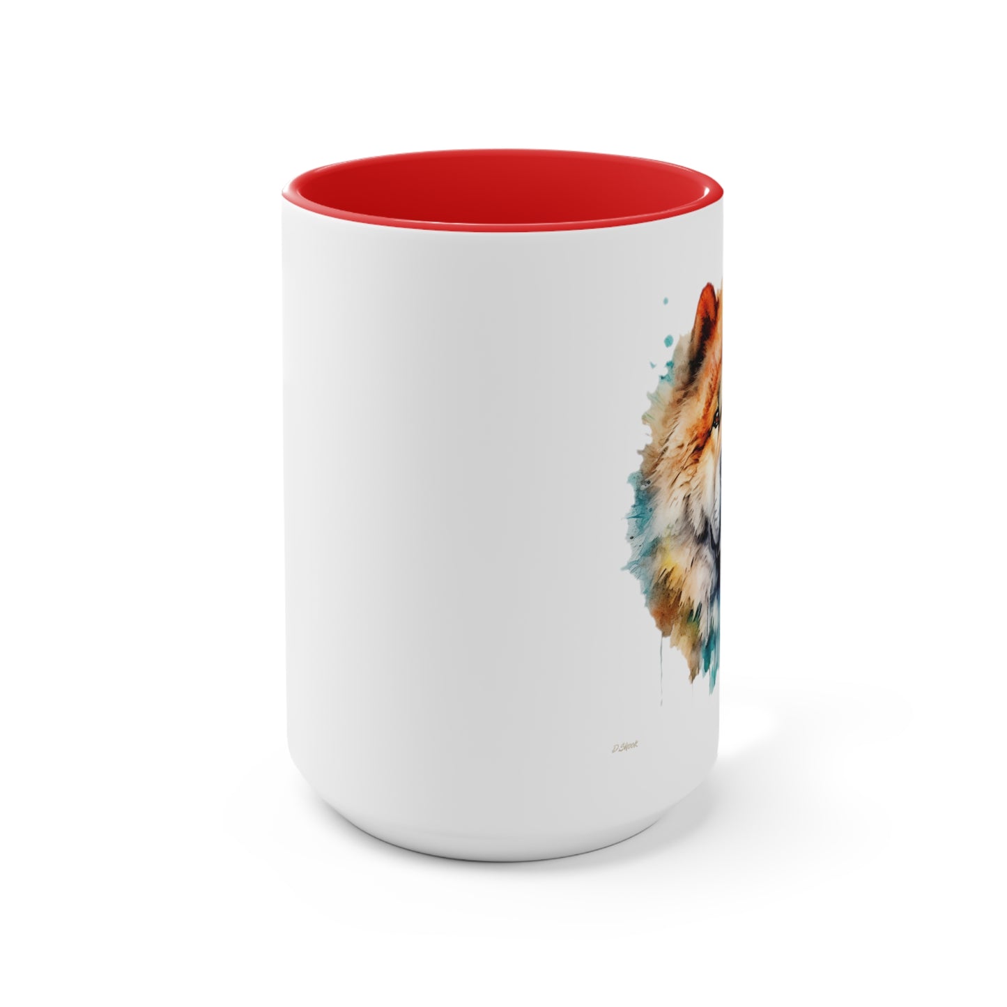 Chow Chow 3 Accent Mugs