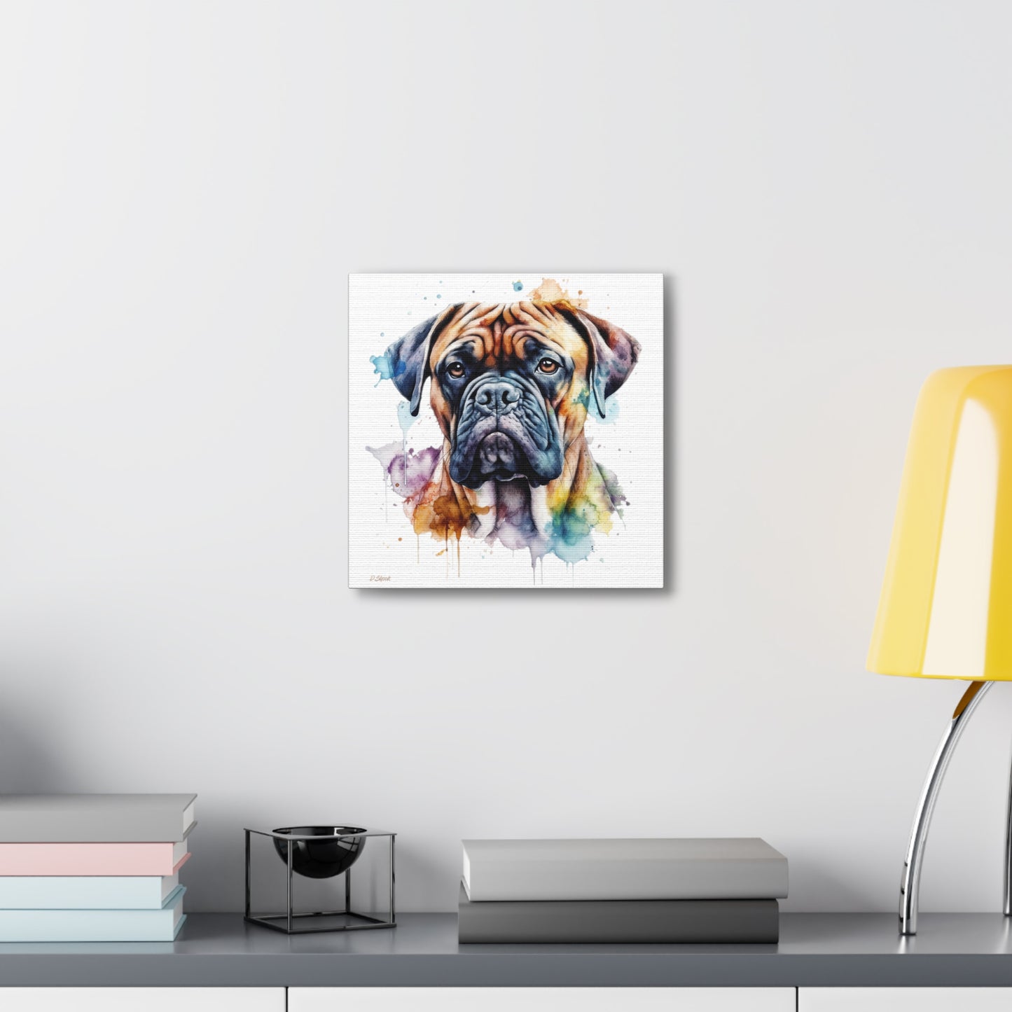 Bullmastiff 1 Canvas Gallery Wraps