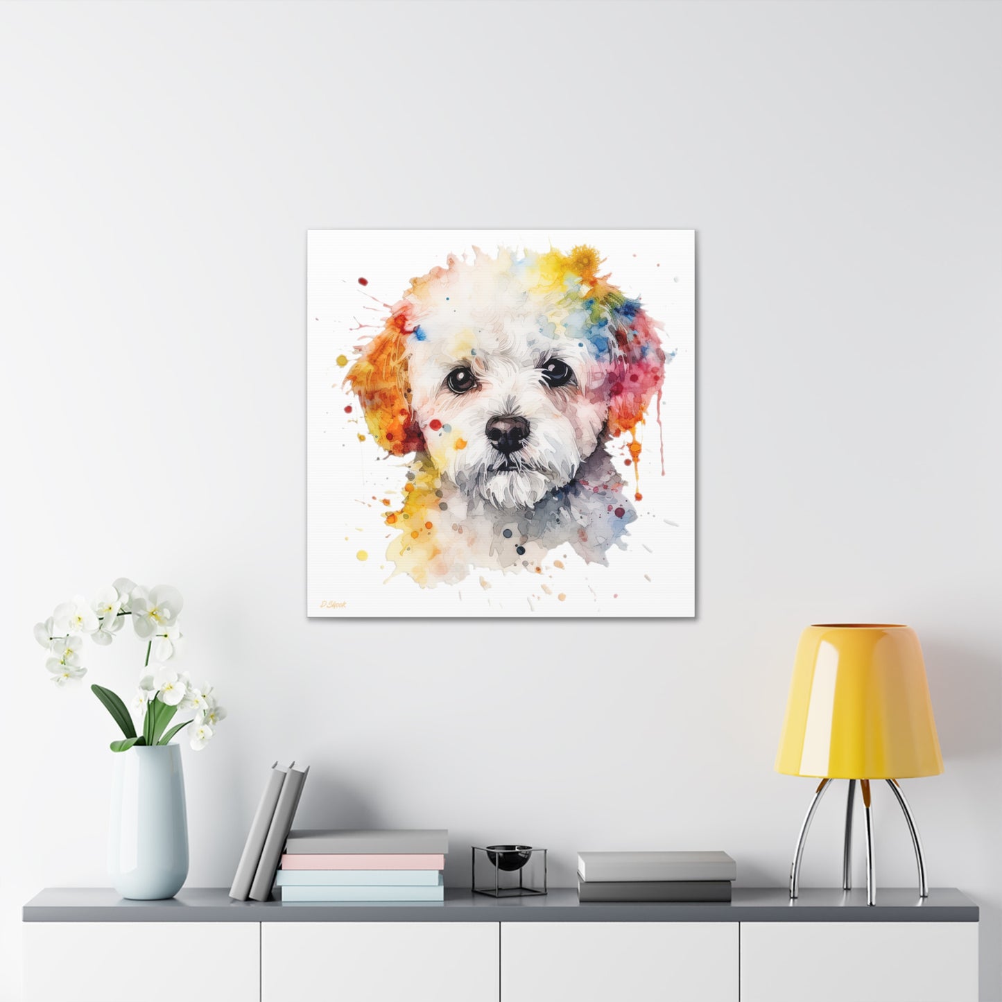 Bichon Frise 2 Canvas Gallery Wraps