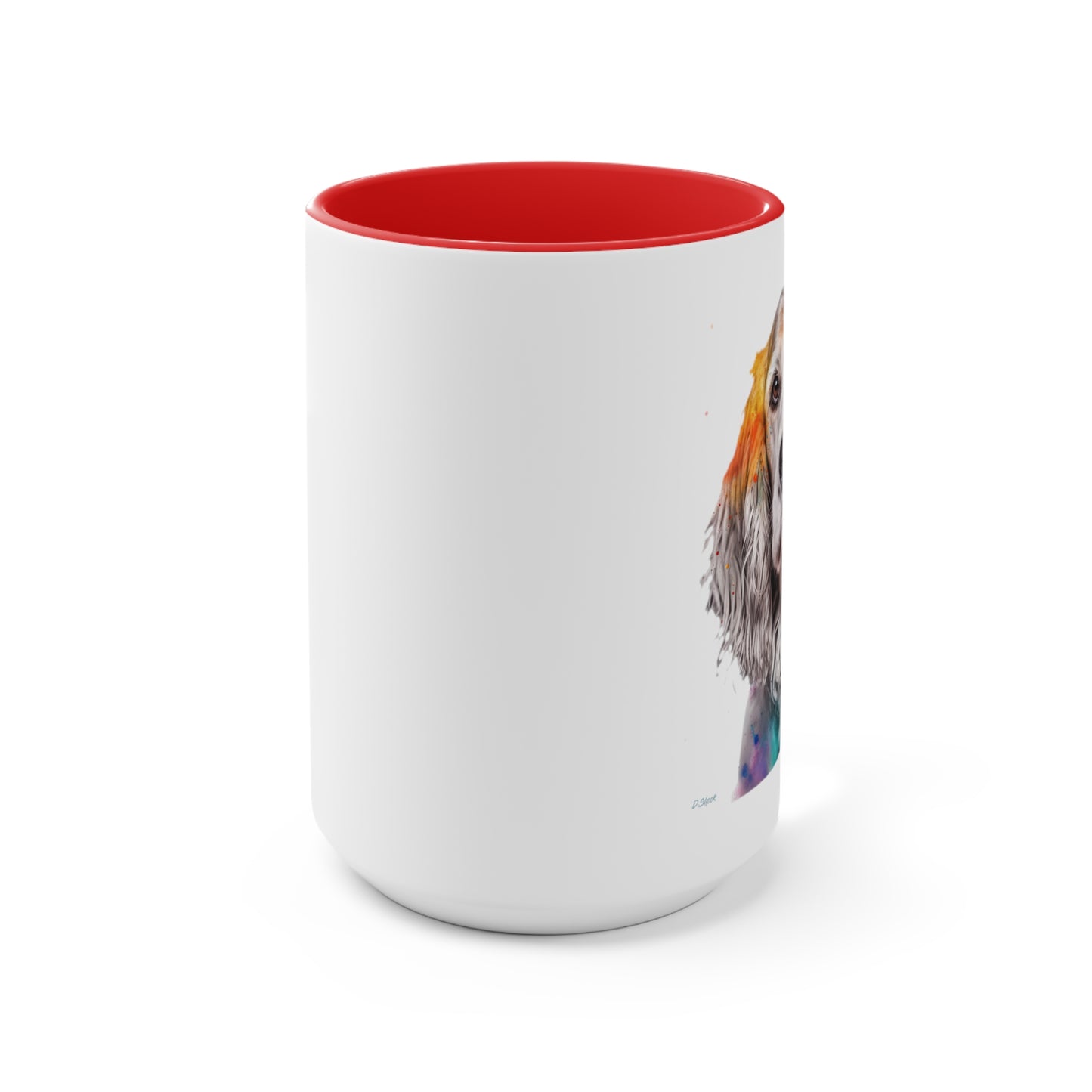 English Cocker Spaniel 3 Accent Mugs