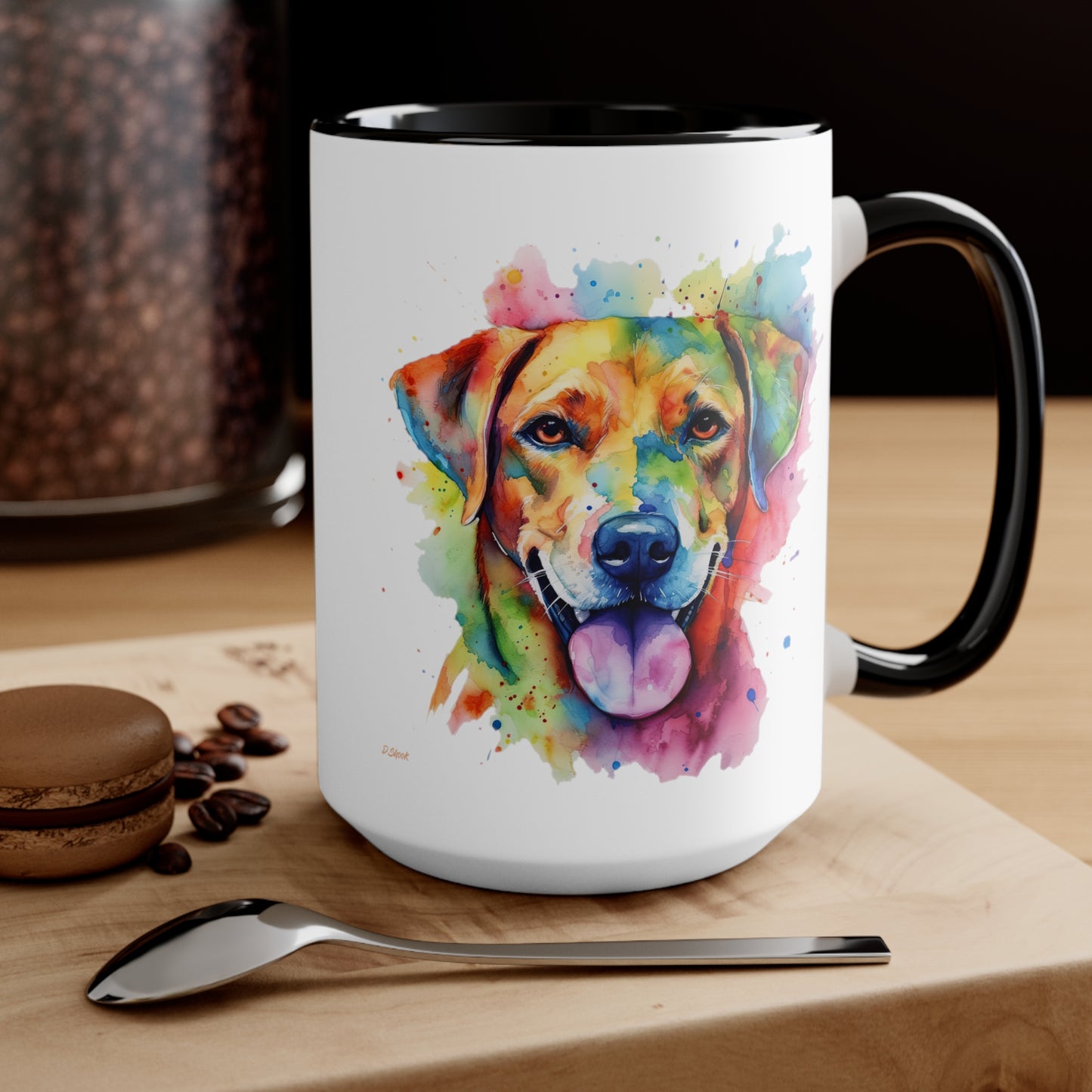 Labrador Retriever 3 Accent Mugs