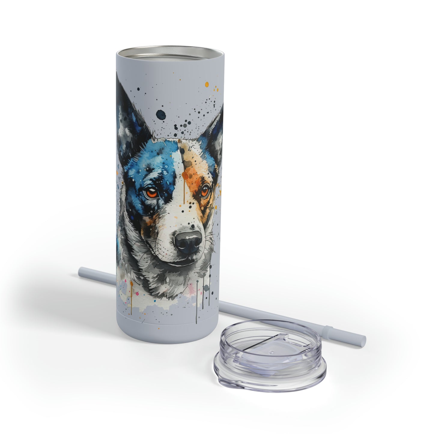 Blue Heeler 1 Maars Maker Skinny Matte Tumbler, 20oz