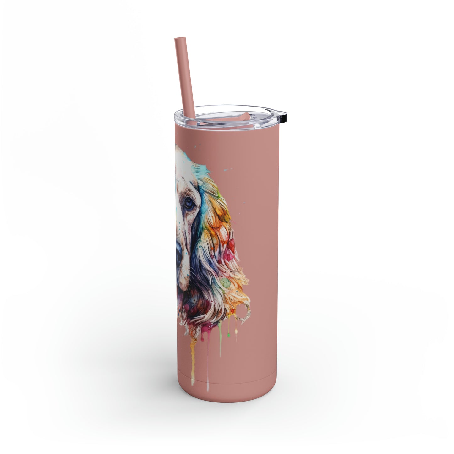English Cocker Spaniel 1 Maars Maker Skinny Matte Tumbler, 20oz