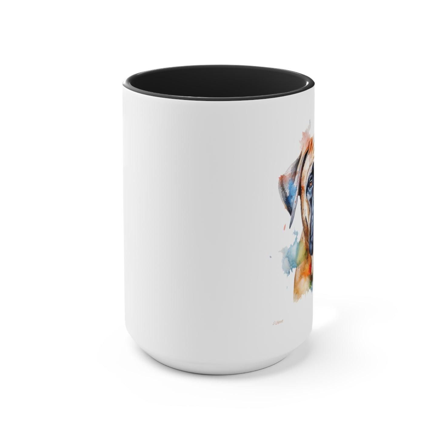 Bullmastiff 2 Accent Mugs