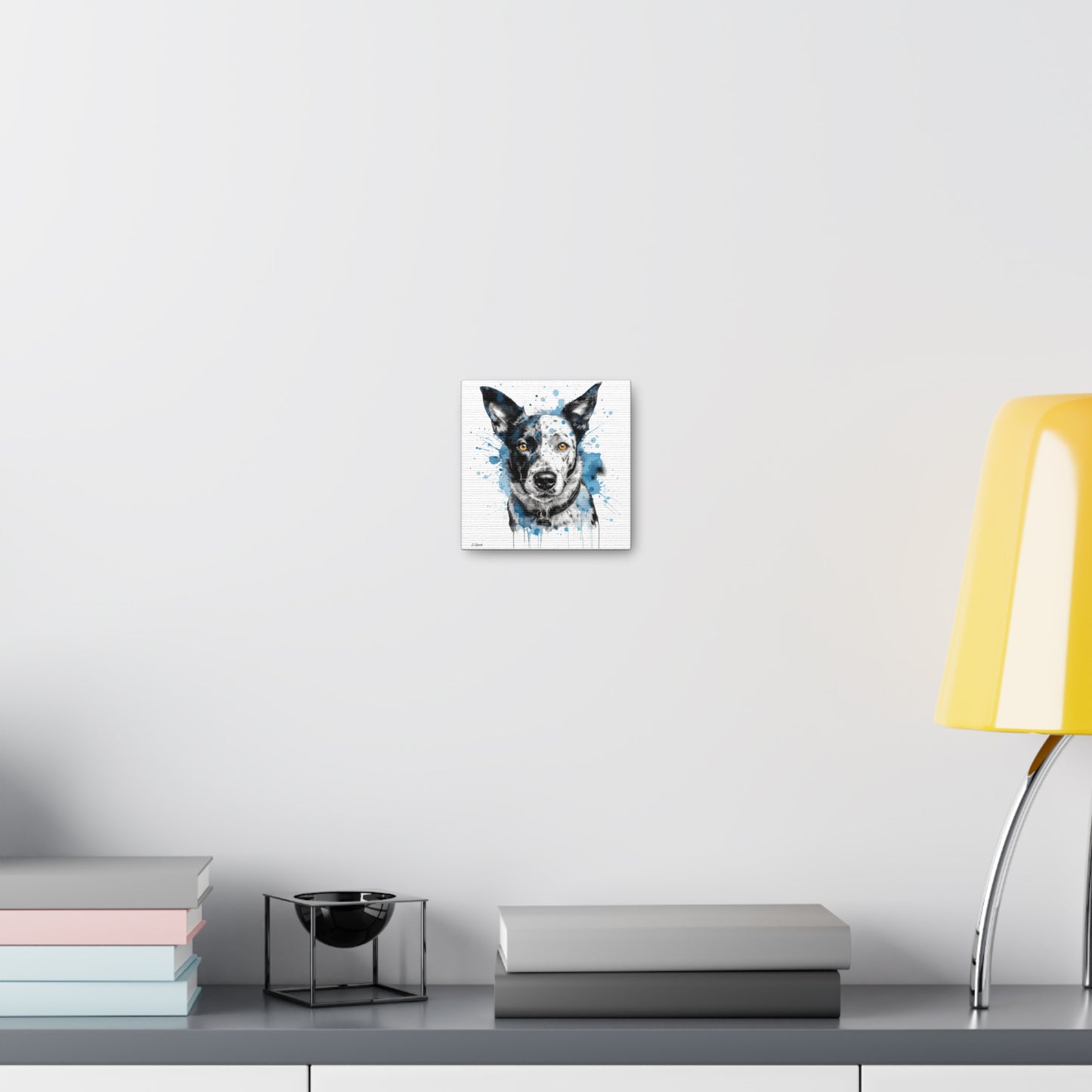 Blue Heeler 3 Canvas Gallery Wraps
