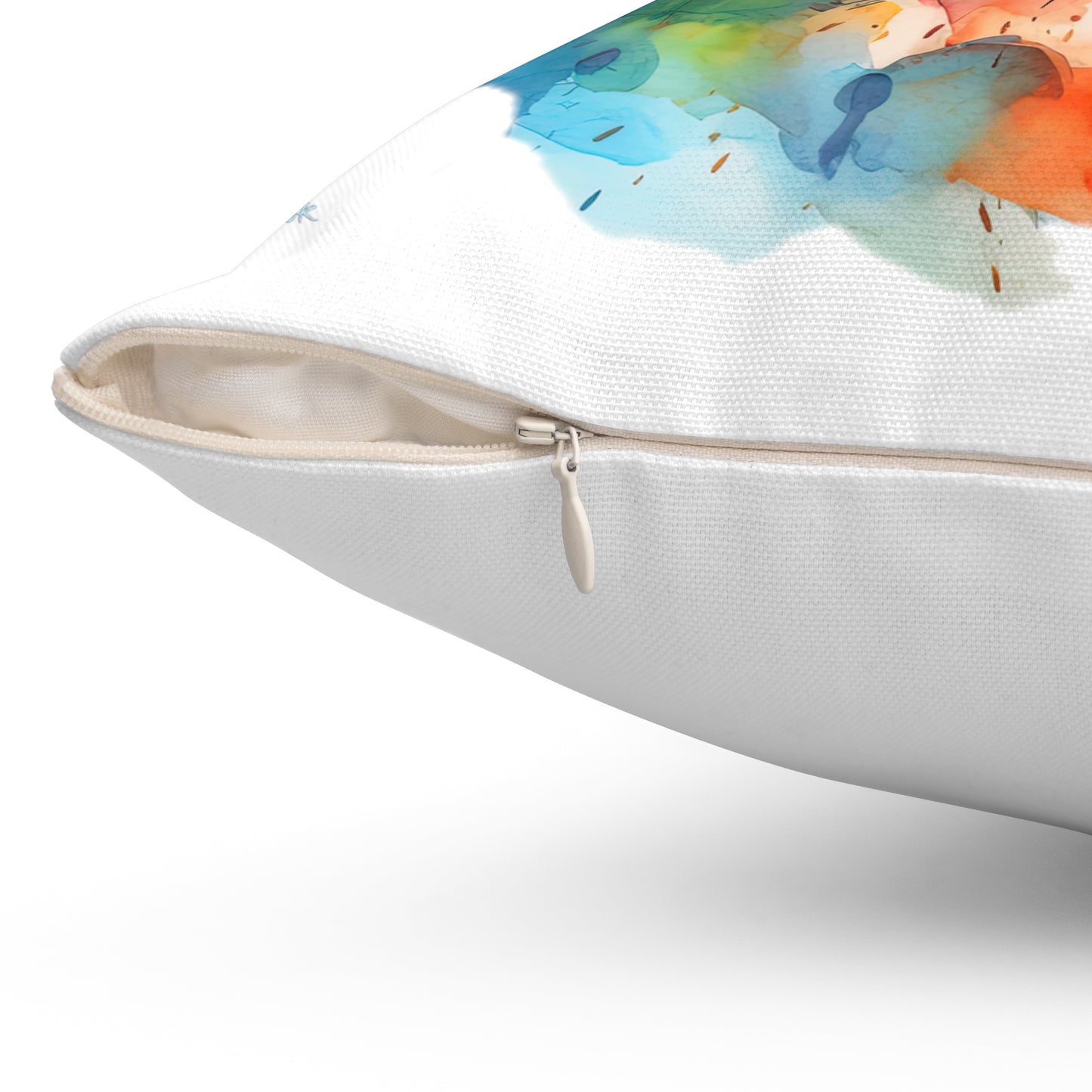Chihuahua 6 Spun Polyester Square Pillow