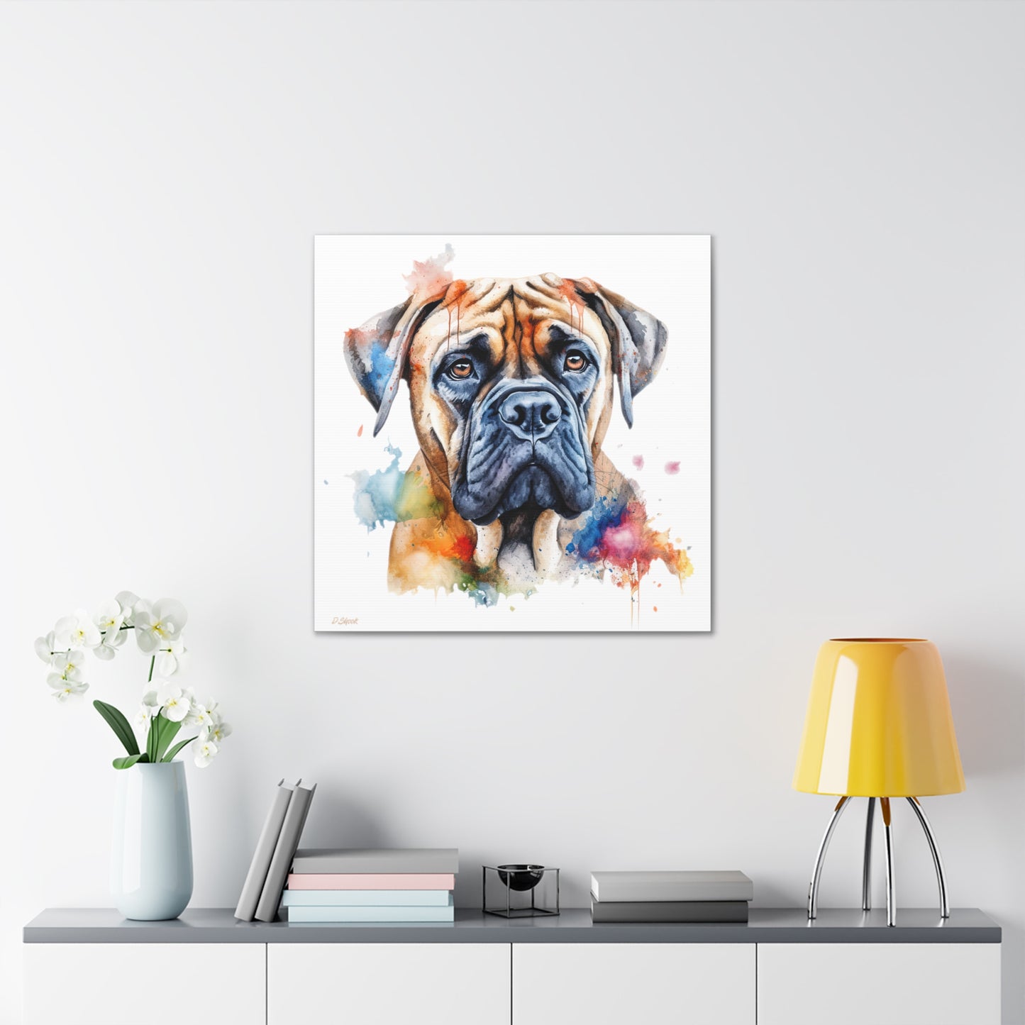 Bullmastiff 2 Canvas Gallery Wraps