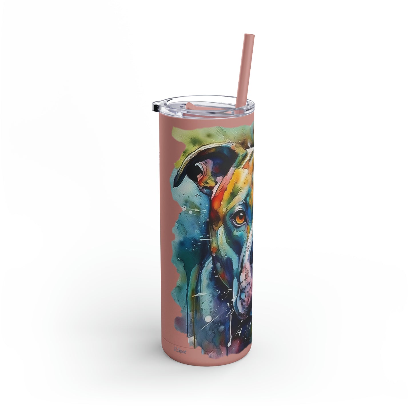 Pitbull 1 Maars Maker Skinny Matte Tumbler, 20oz