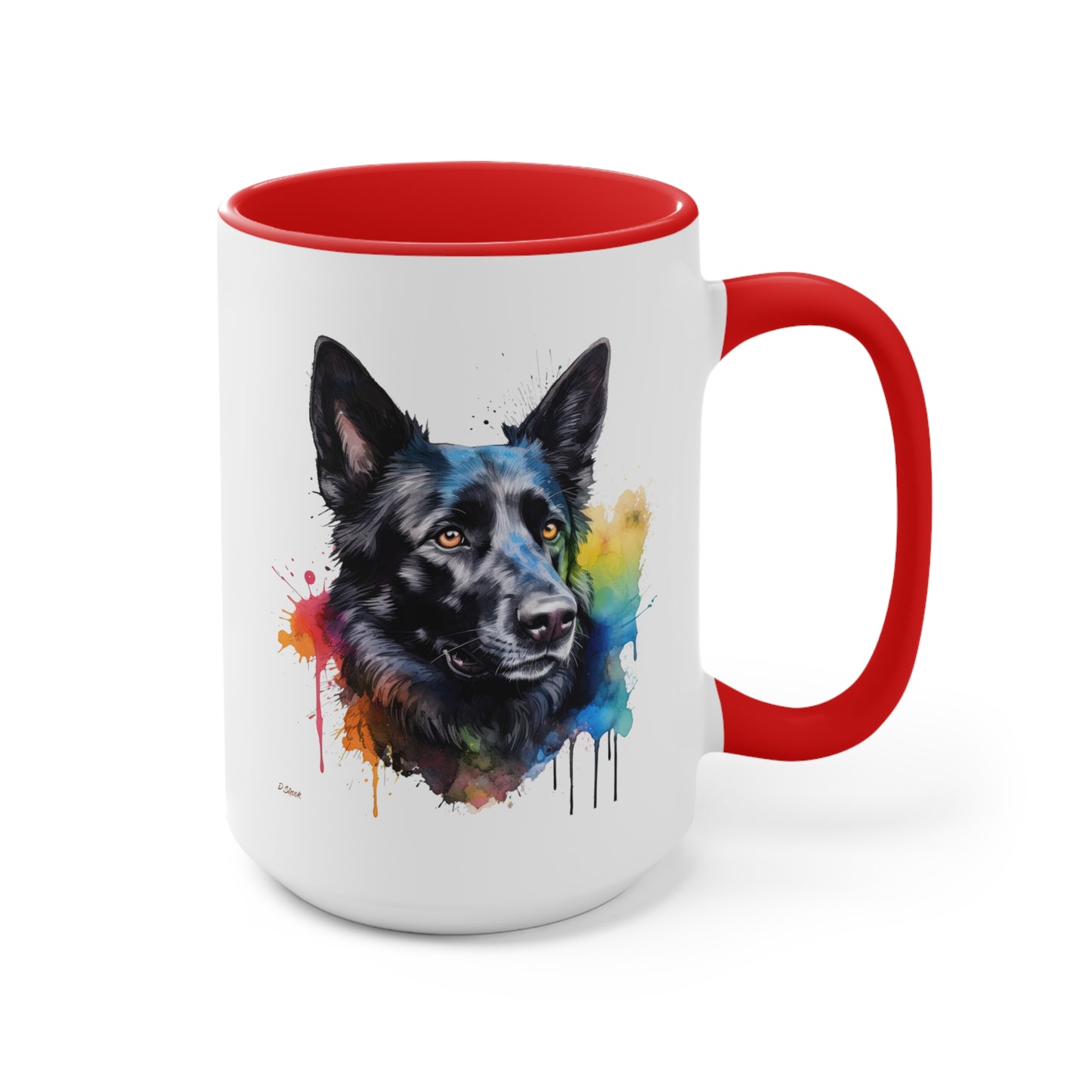 German Sheppard 22 Accent Mugs