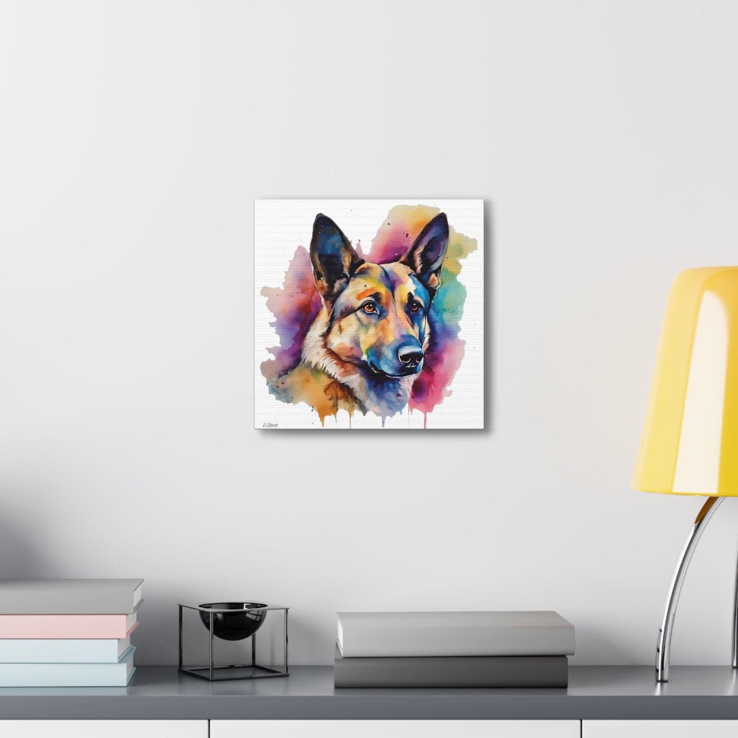 German Sheppard 3B Canvas Gallery Wraps