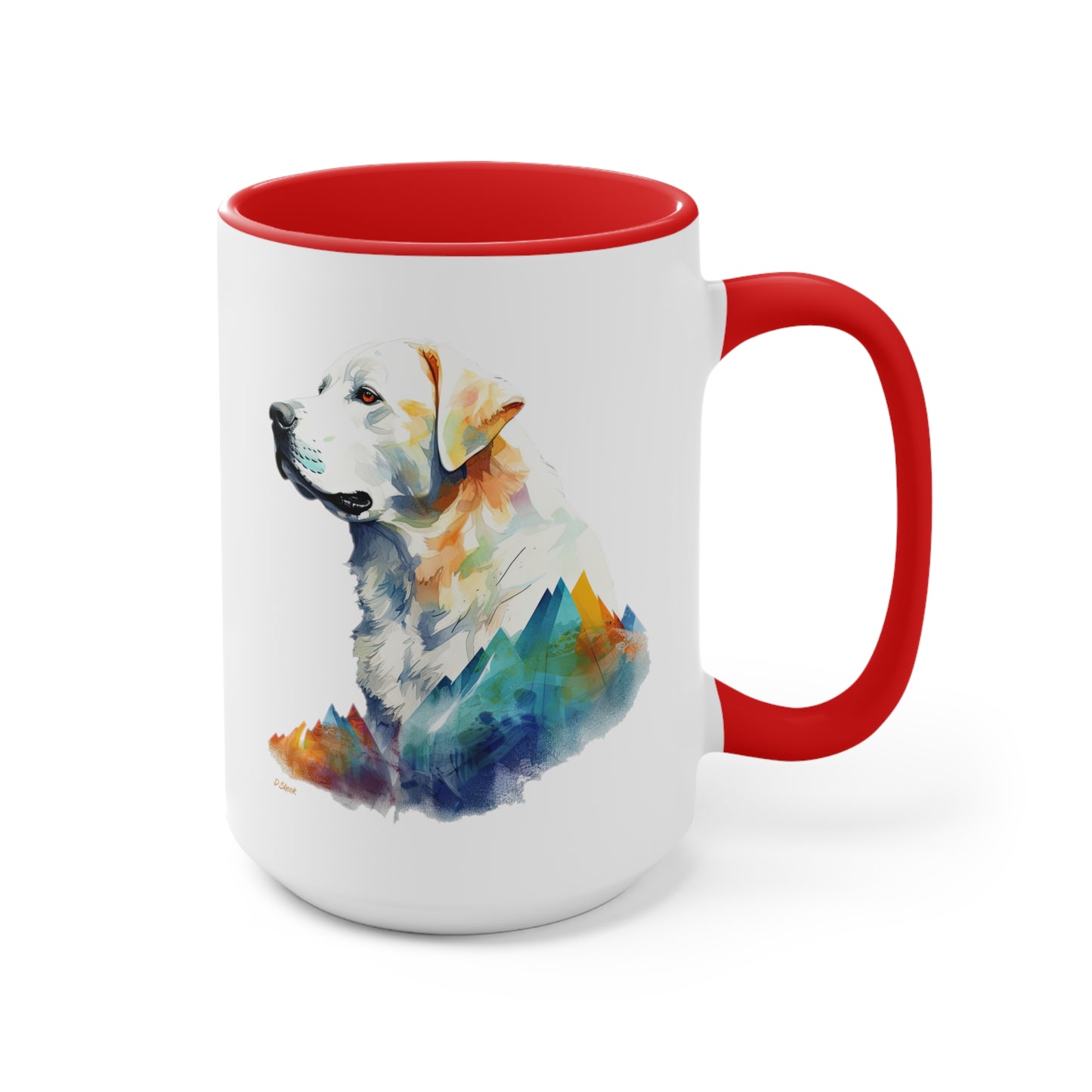 Greater Swiss Mountain Dog 5 Accent Mugs