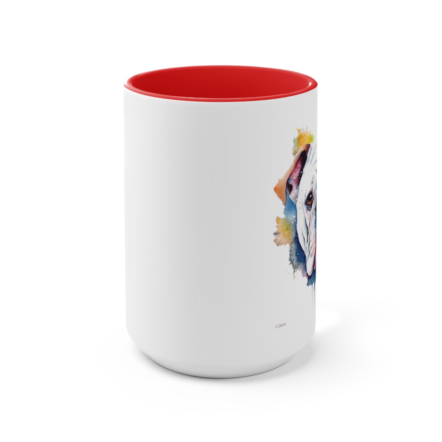 Bulldog 4 Accent Mugs