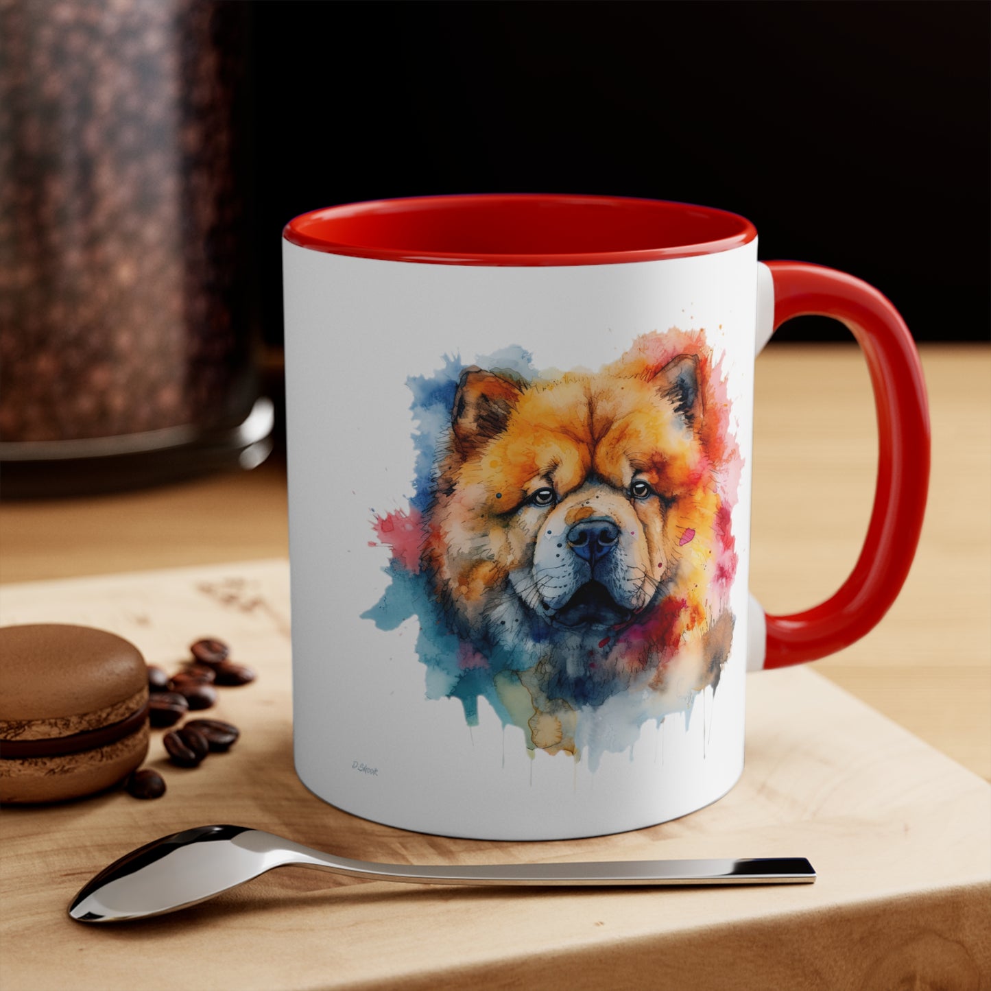 Chow Chow 1 Accent Mugs