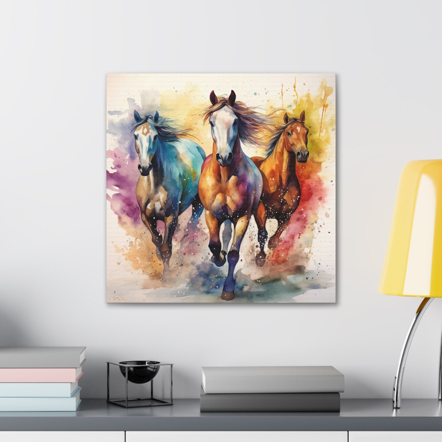 Horse Rescue 8 Canvas Gallery Wraps