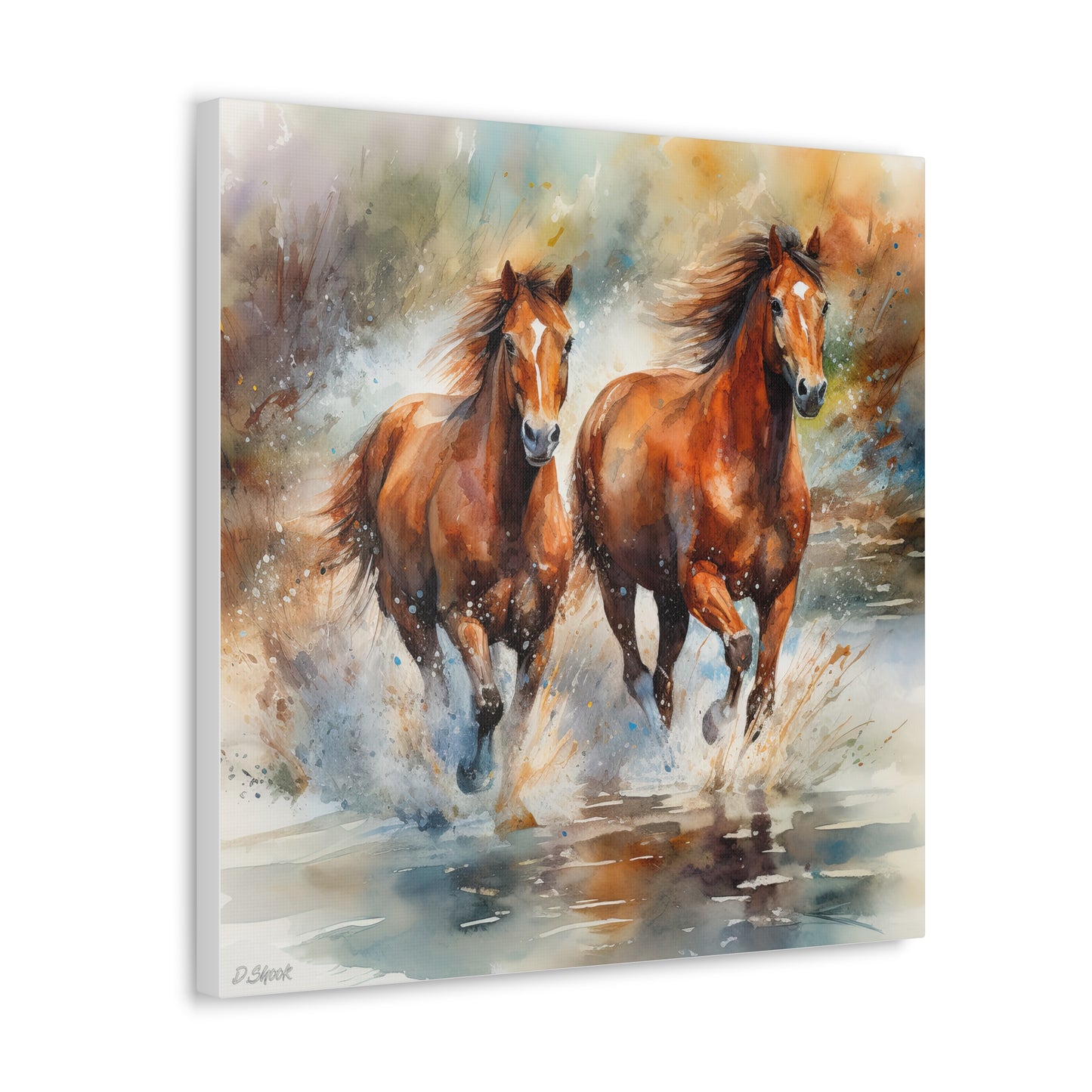 Horse Rescue 17 Canvas Gallery Wraps