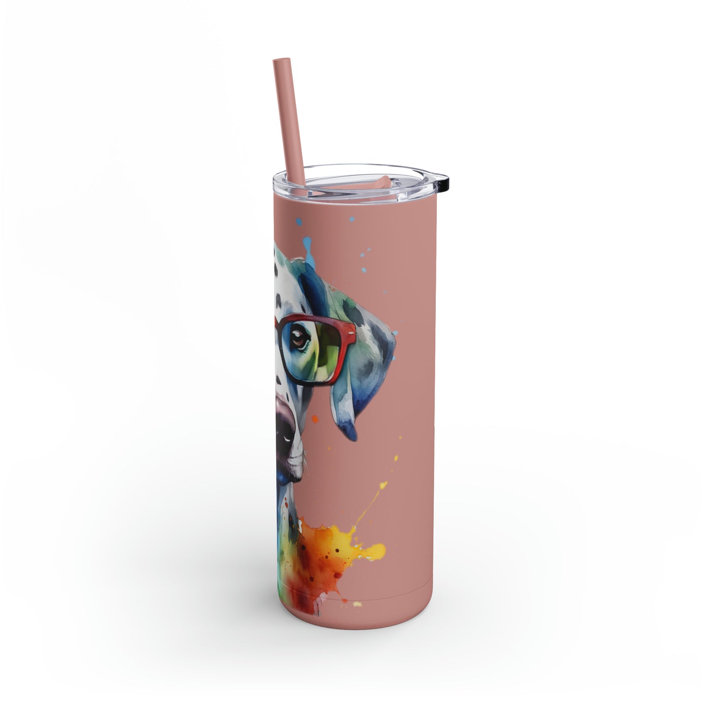 Dalmatian 4 Maars Maker Skinny Matte Tumbler, 20oz