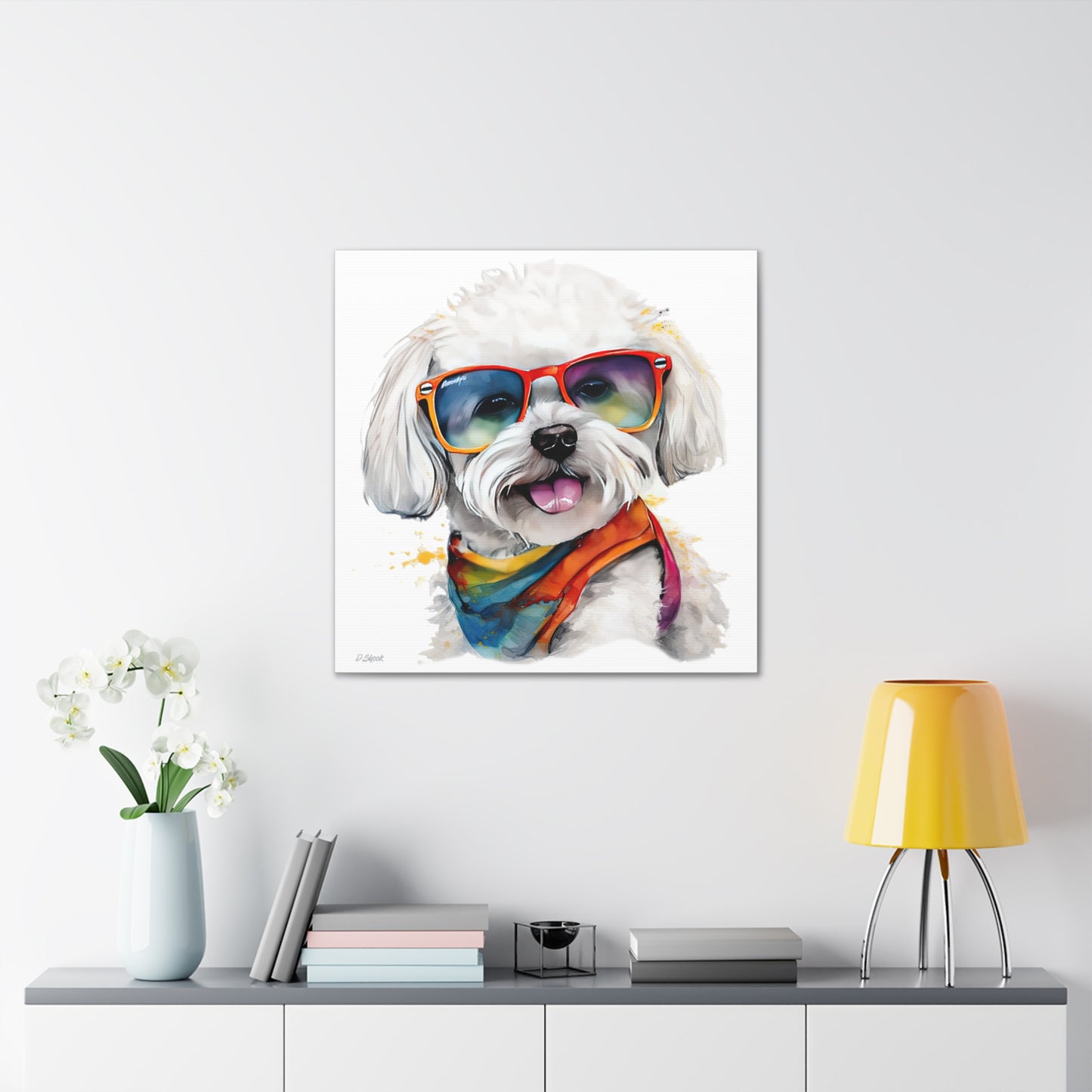 Bichon Frise 5 Canvas Gallery Wraps