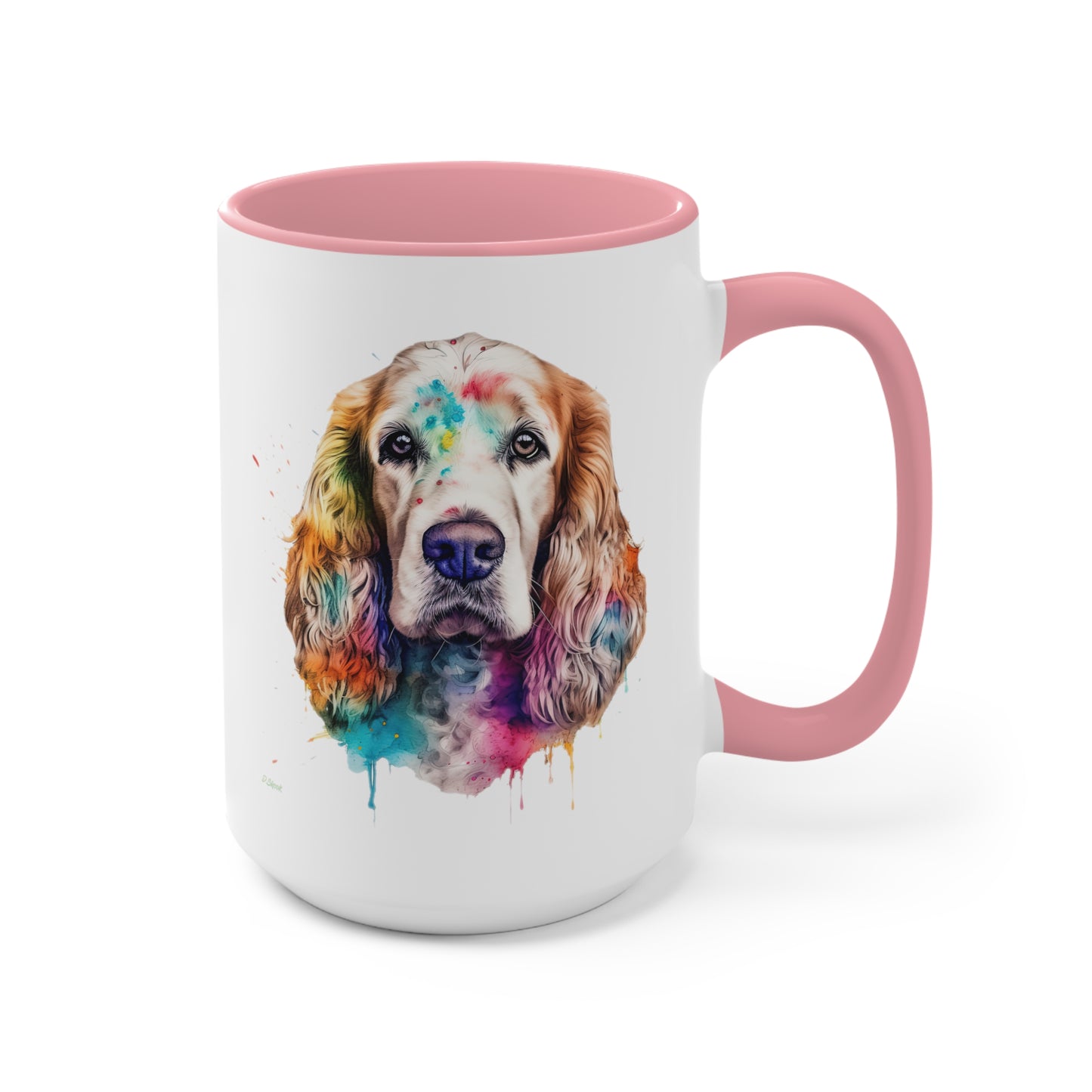 English Cocker Spaniel 2 Accent Mugs