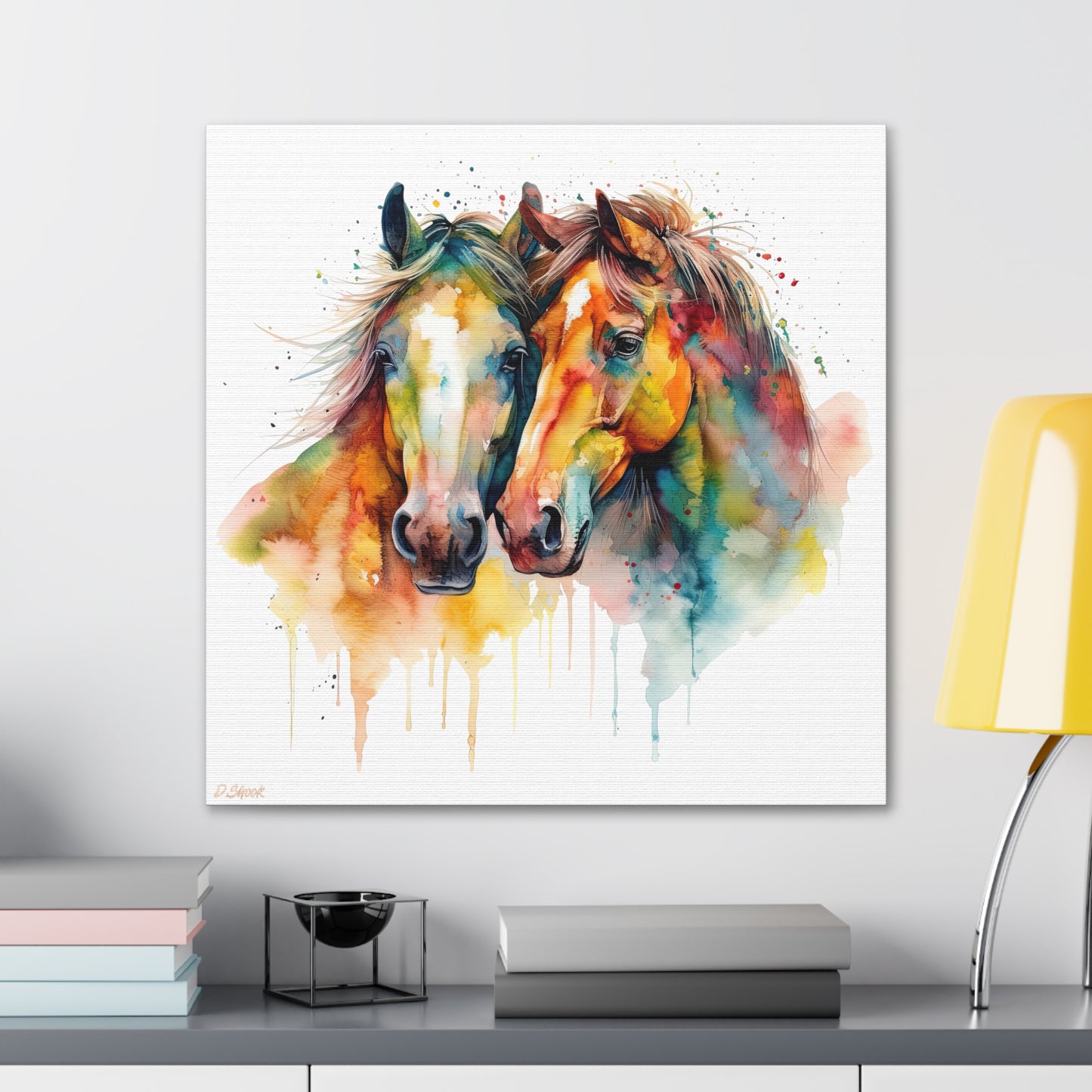 Horse Rescue 6 Canvas Gallery Wraps