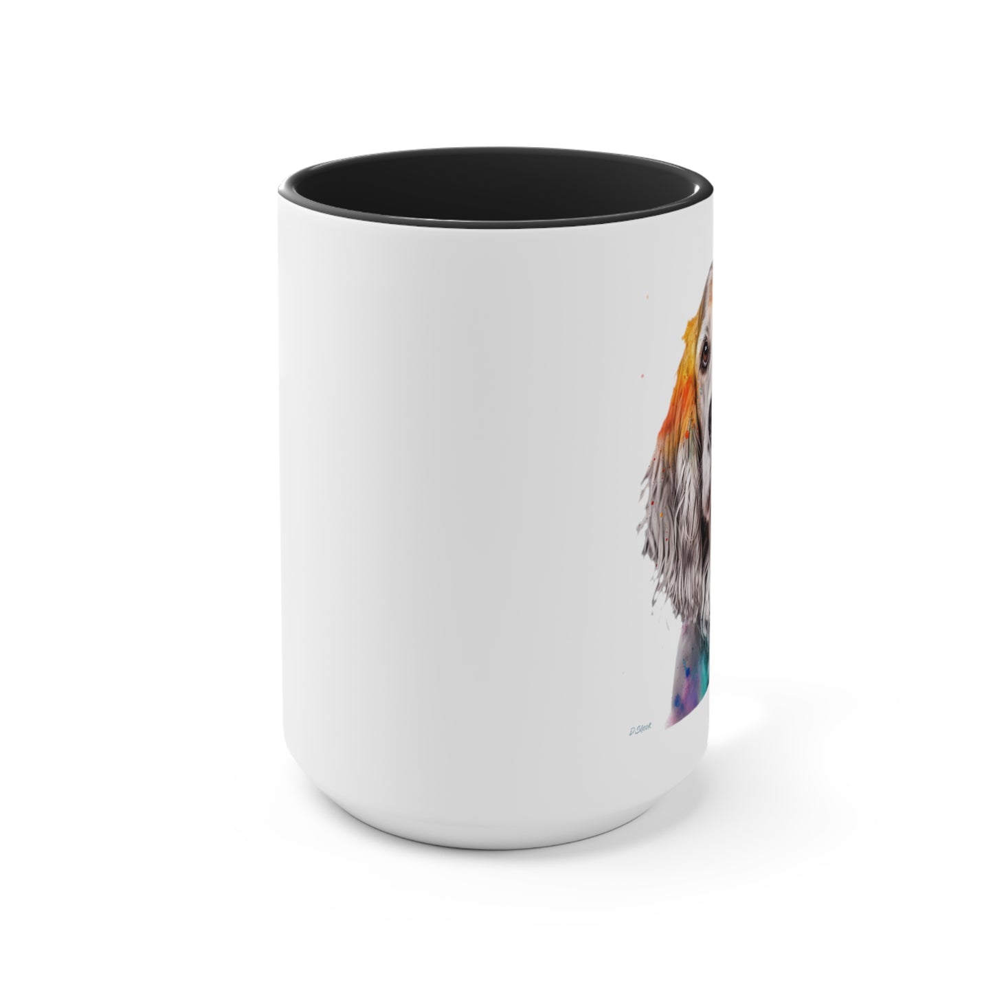 English Cocker Spaniel 3 Accent Mugs