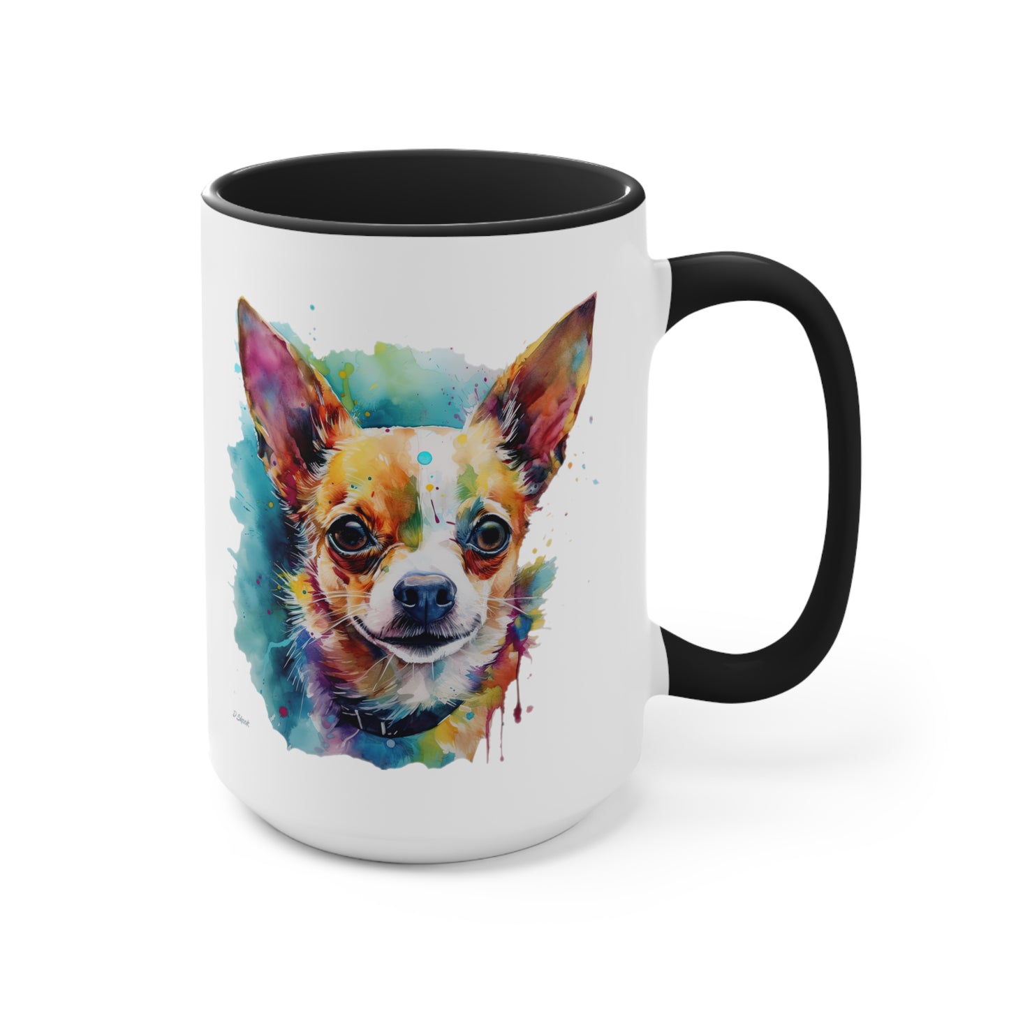 Chihuahua 1 Accent Mugs