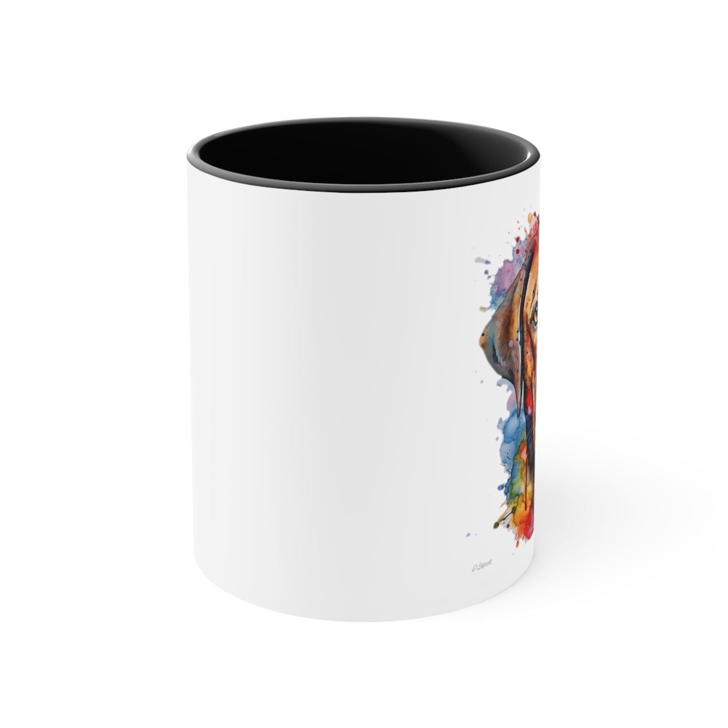 Labrador Retriever 2 Accent Mugs